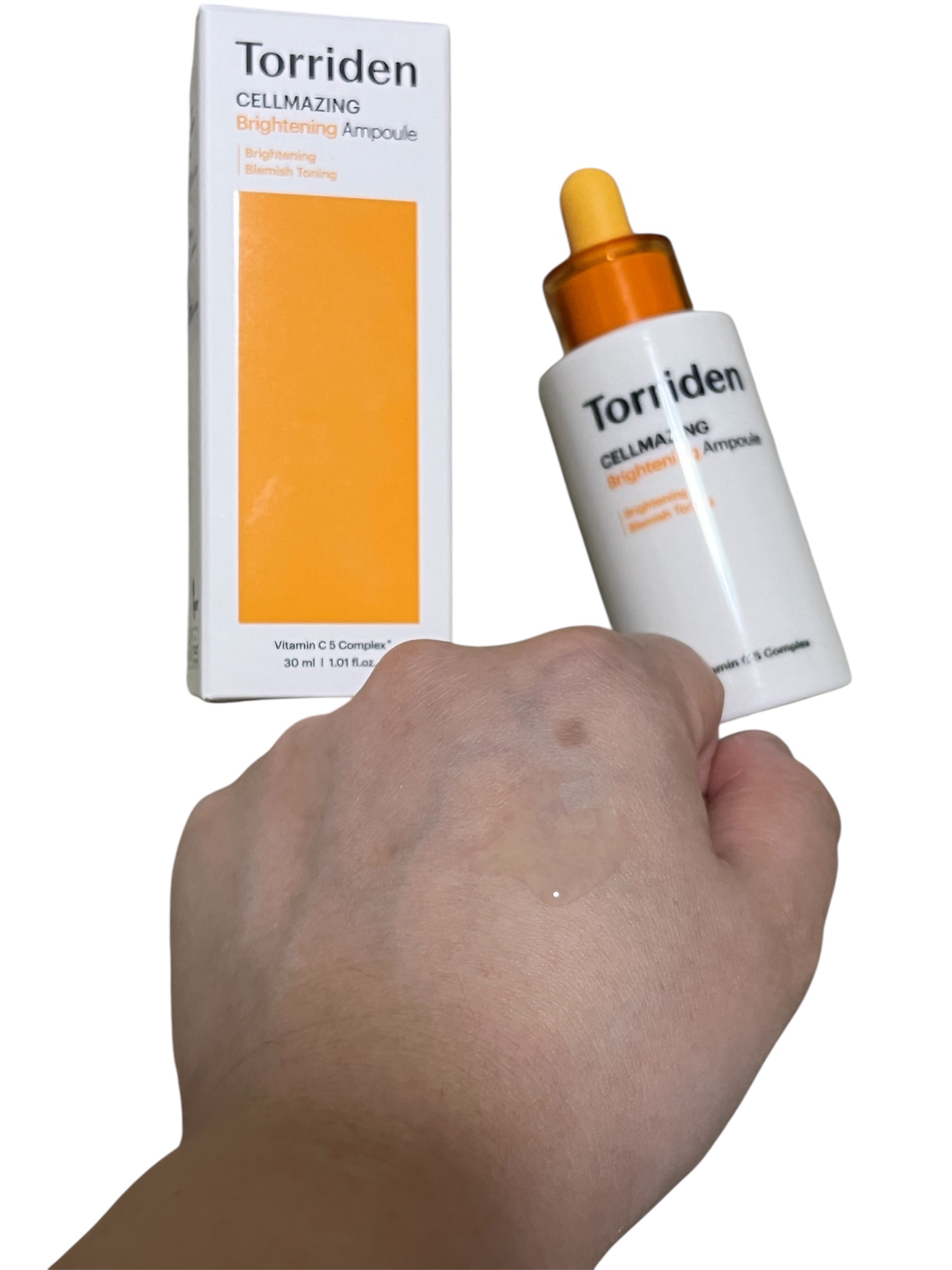 セルメイジング ビタC ブライトニングアンプル/Torriden/美容液を使ったクチコミ（3枚目）