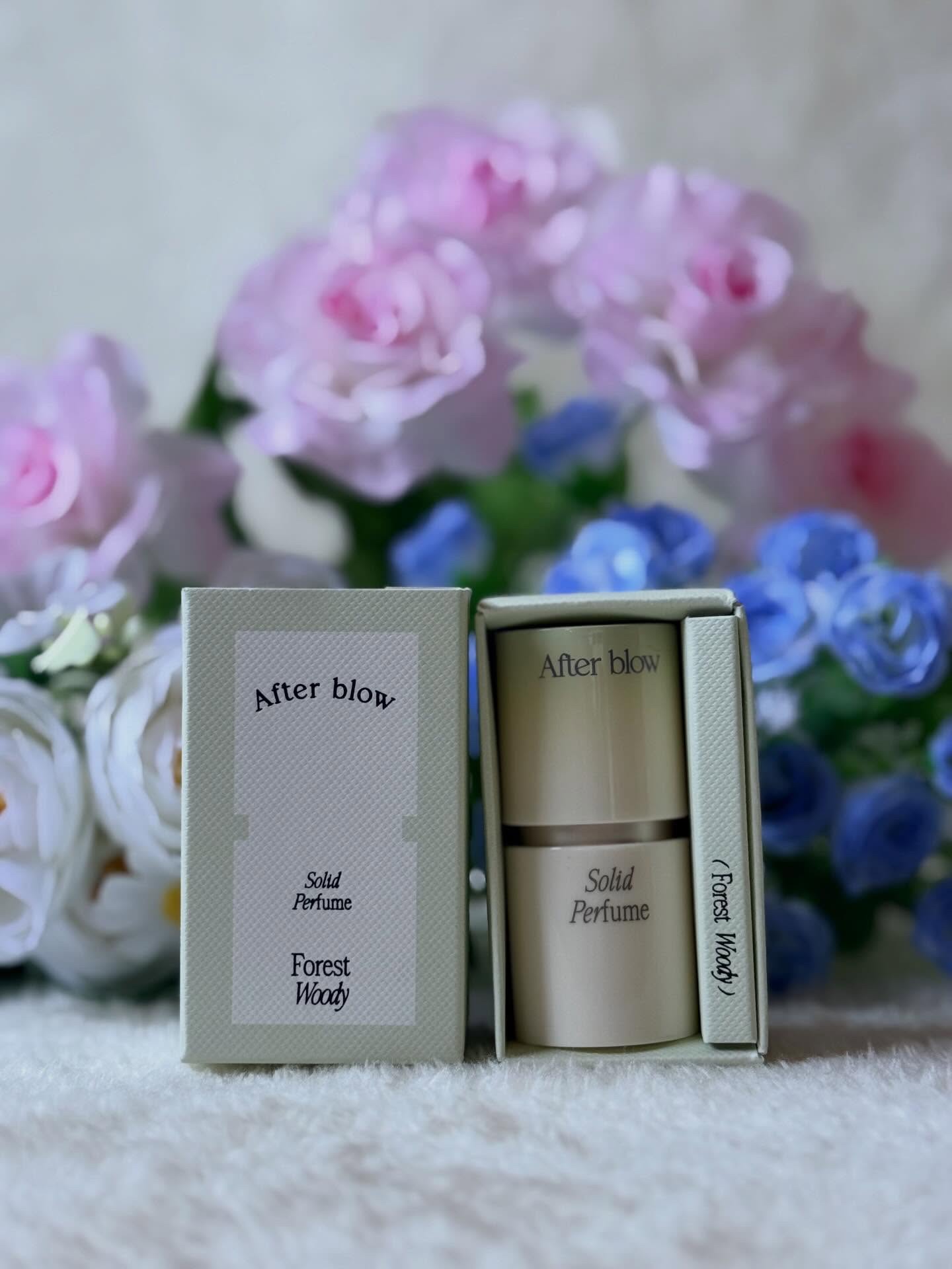 ソリッドパフューム フォレストウッディ/After blow/練り香水を使ったクチコミ（3枚目）