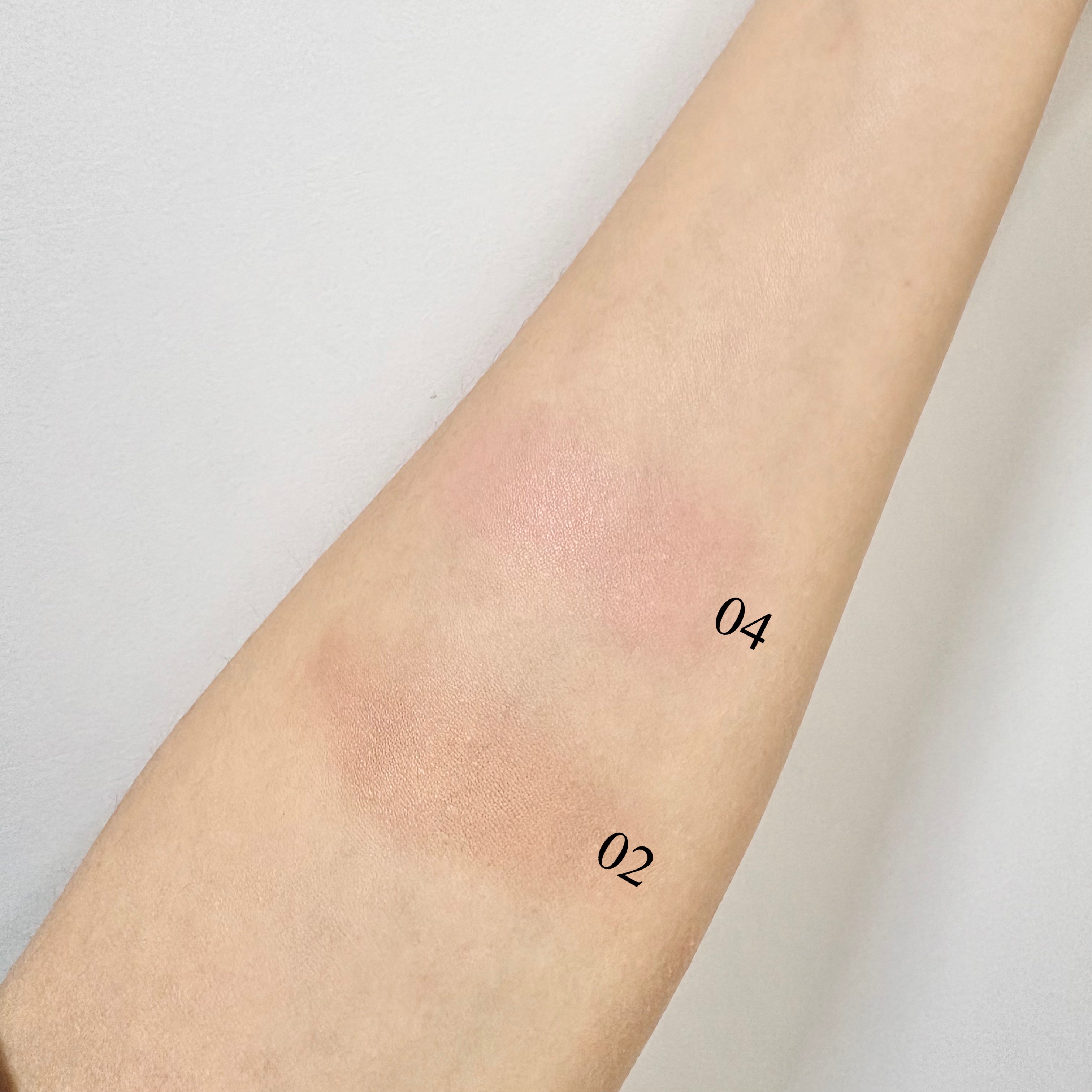 チークブラッシュ/CEZANNE/パウダーチークを使ったクチコミ（3枚目）