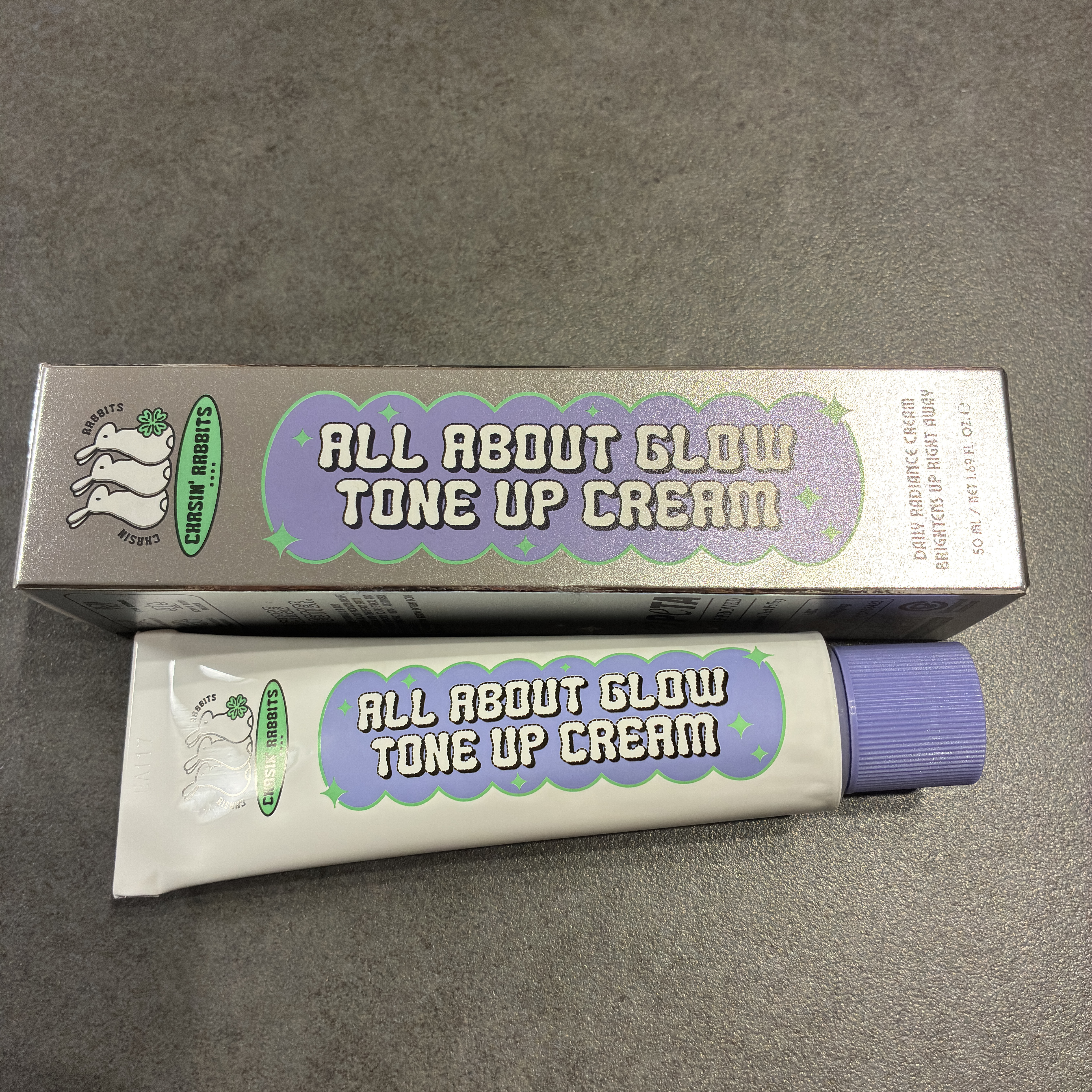 オールアバウトグロウトーンアップクリーム/CHASIN'RABBITS/化粧下地を使ったクチコミ（1枚目）