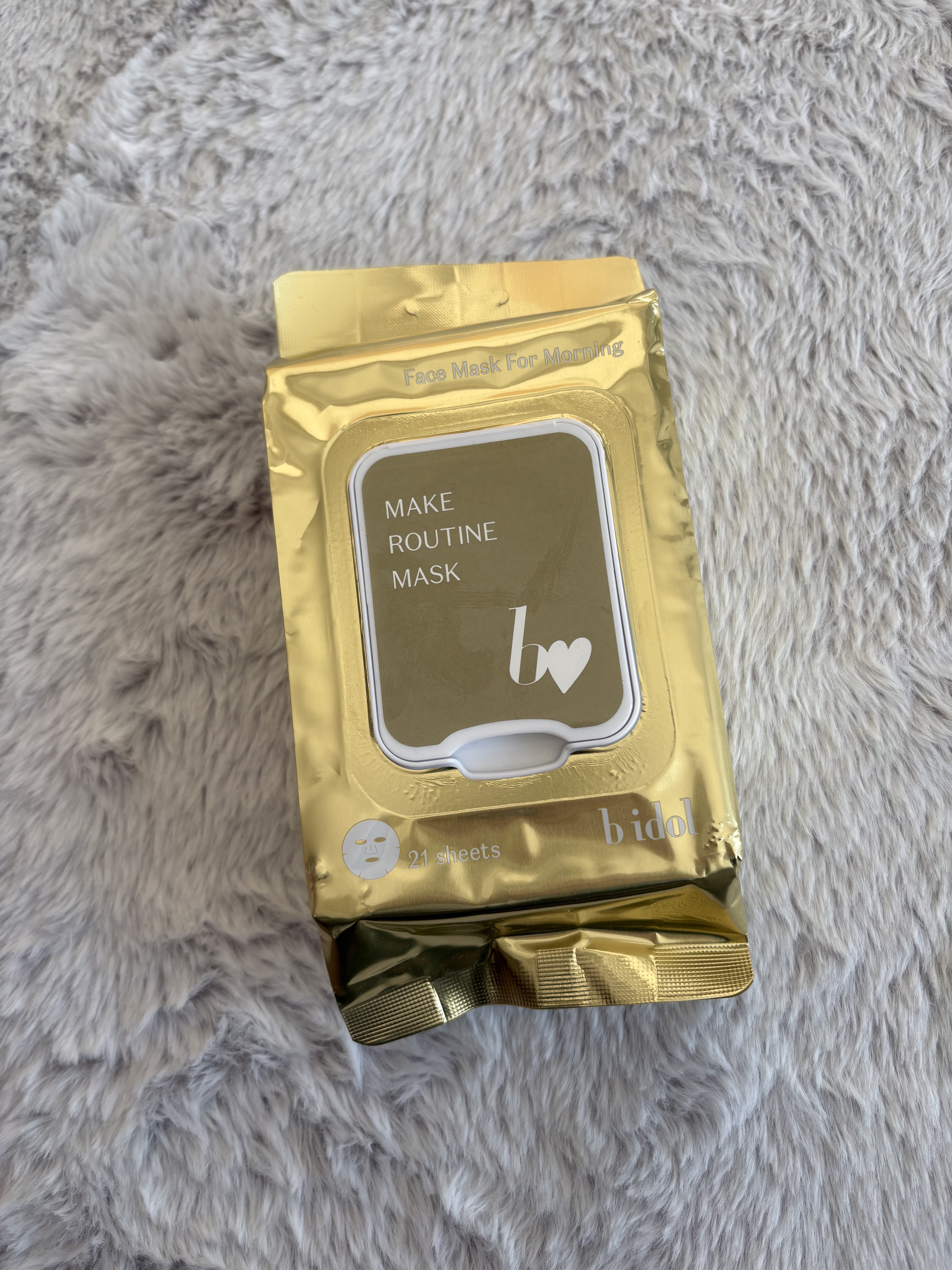 メイクルーティンマスクR/b idol/シートマスク・パックを使ったクチコミ（1枚目）