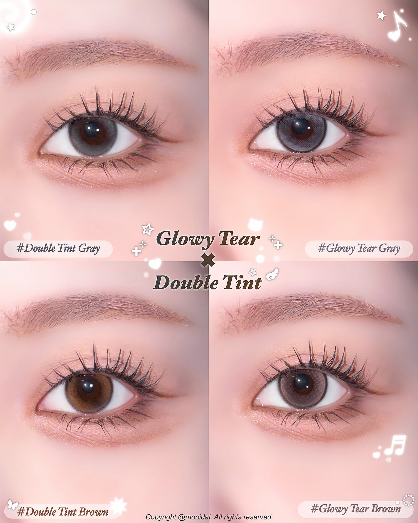 Double Tint 1day/OLENS/カラーコンタクトレンズを使ったクチコミ(1枚目)