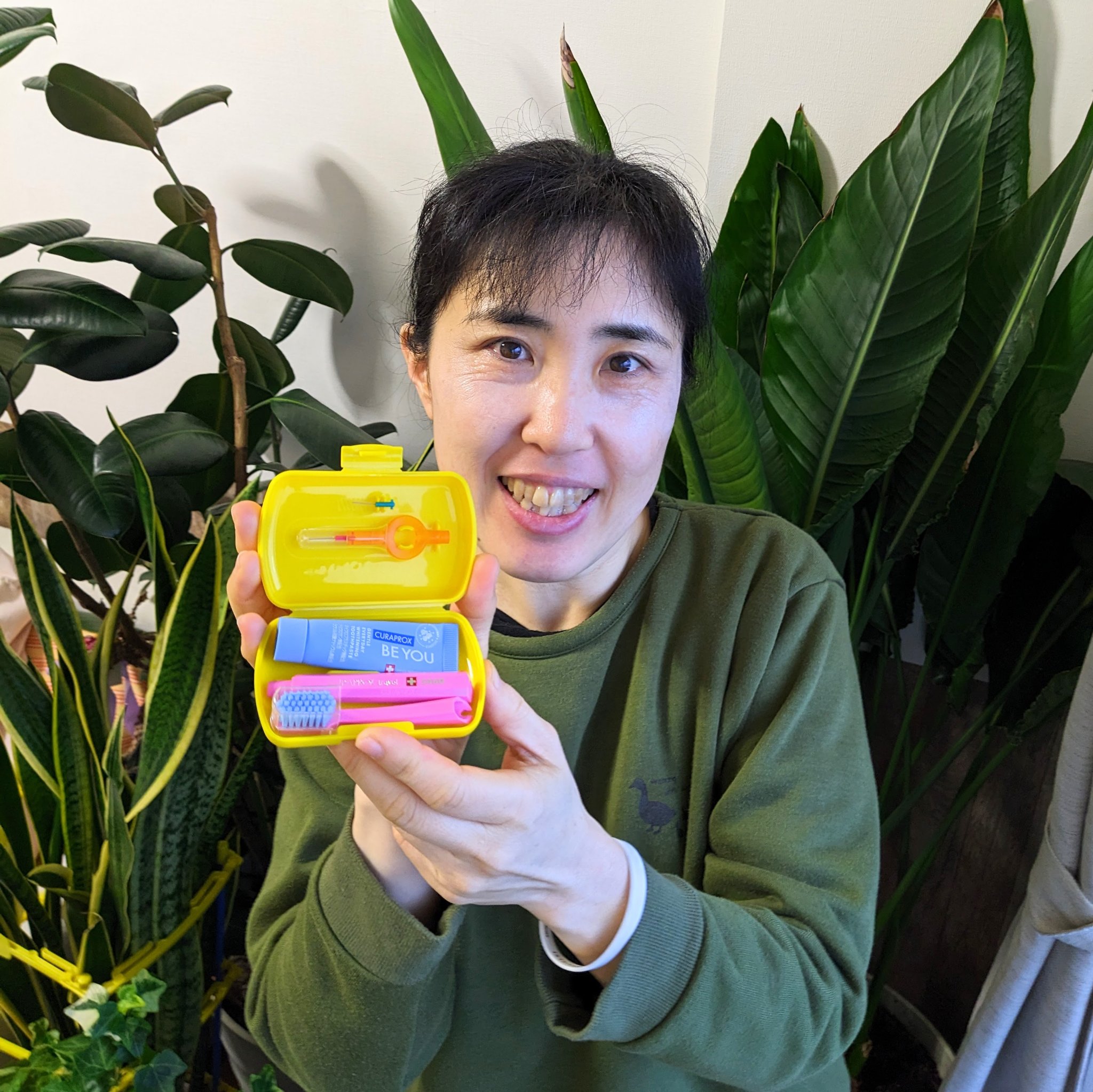 トラベルセット　クラプロックスビーユー/CURAPROX/歯ブラシを使ったクチコミ（1枚目）