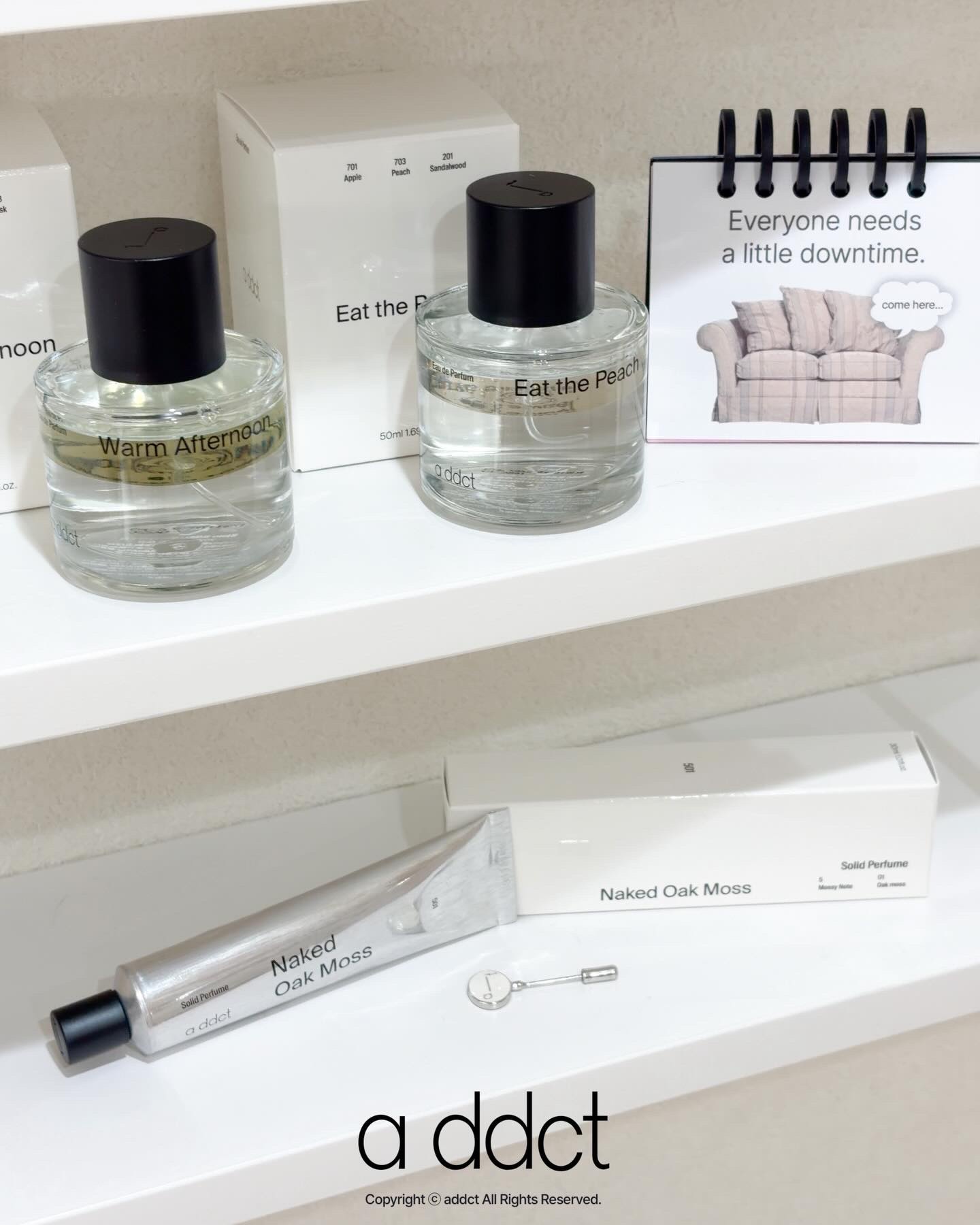 ソリッドパフューム オークモス 501/Addct/練り香水を使ったクチコミ（1枚目）