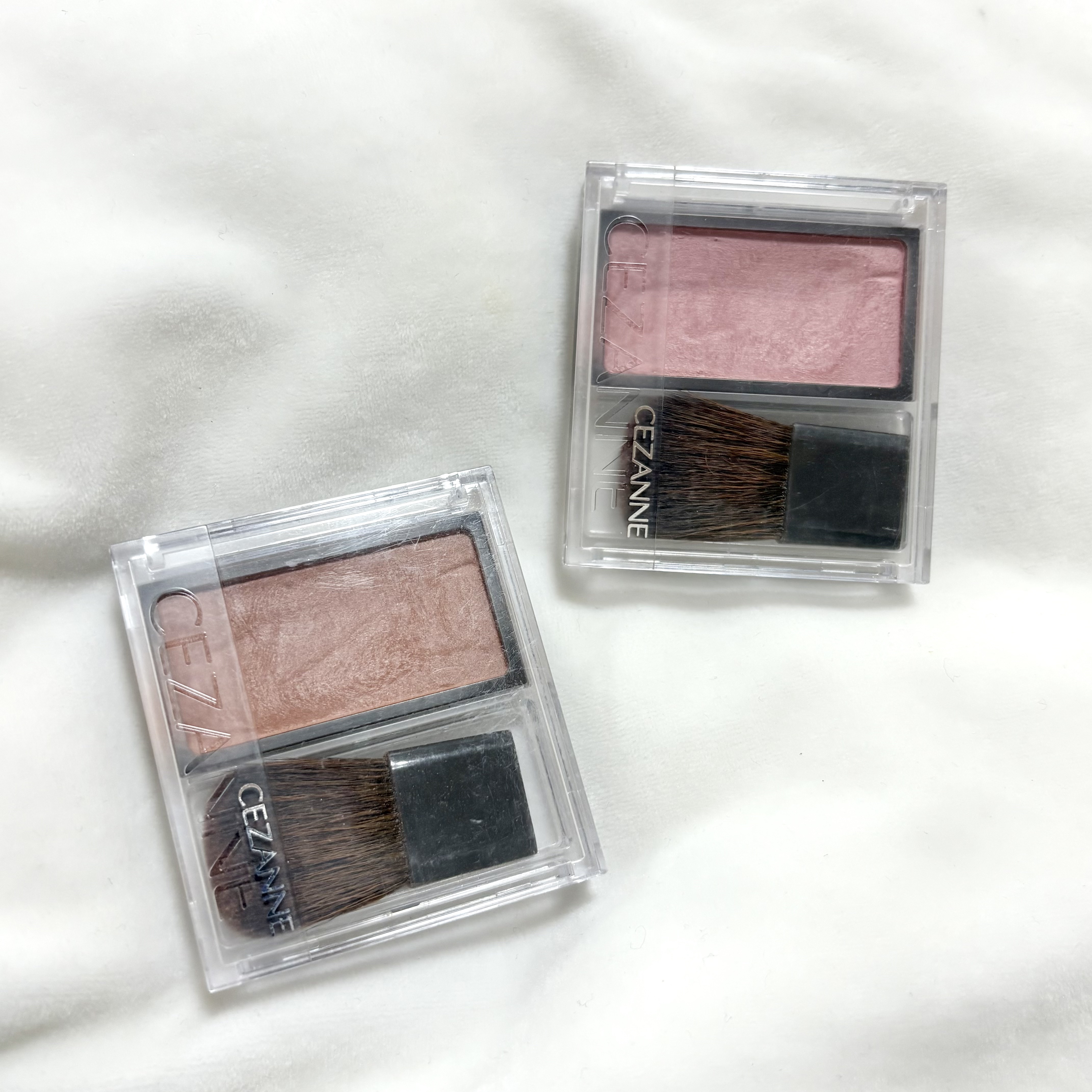 チークブラッシュ/CEZANNE/パウダーチークを使ったクチコミ（1枚目）