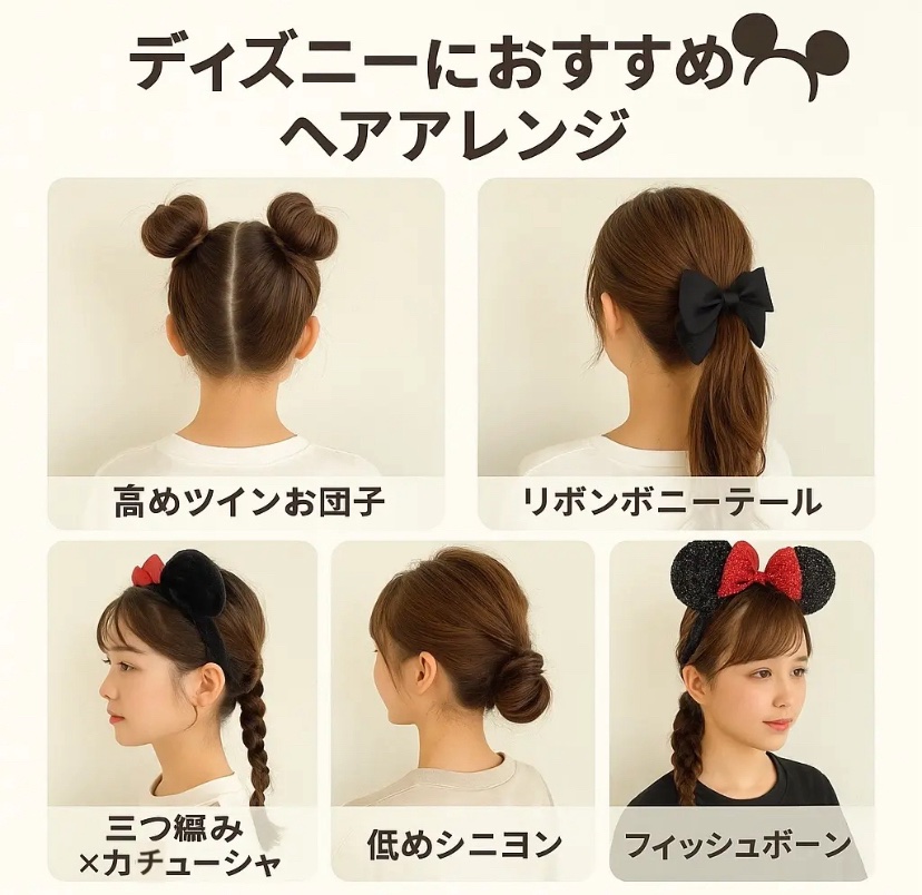 ディズニーヘアバンド/東京ディズニーリゾート/ヘアアクセサリーを使ったクチコミ（1枚目）