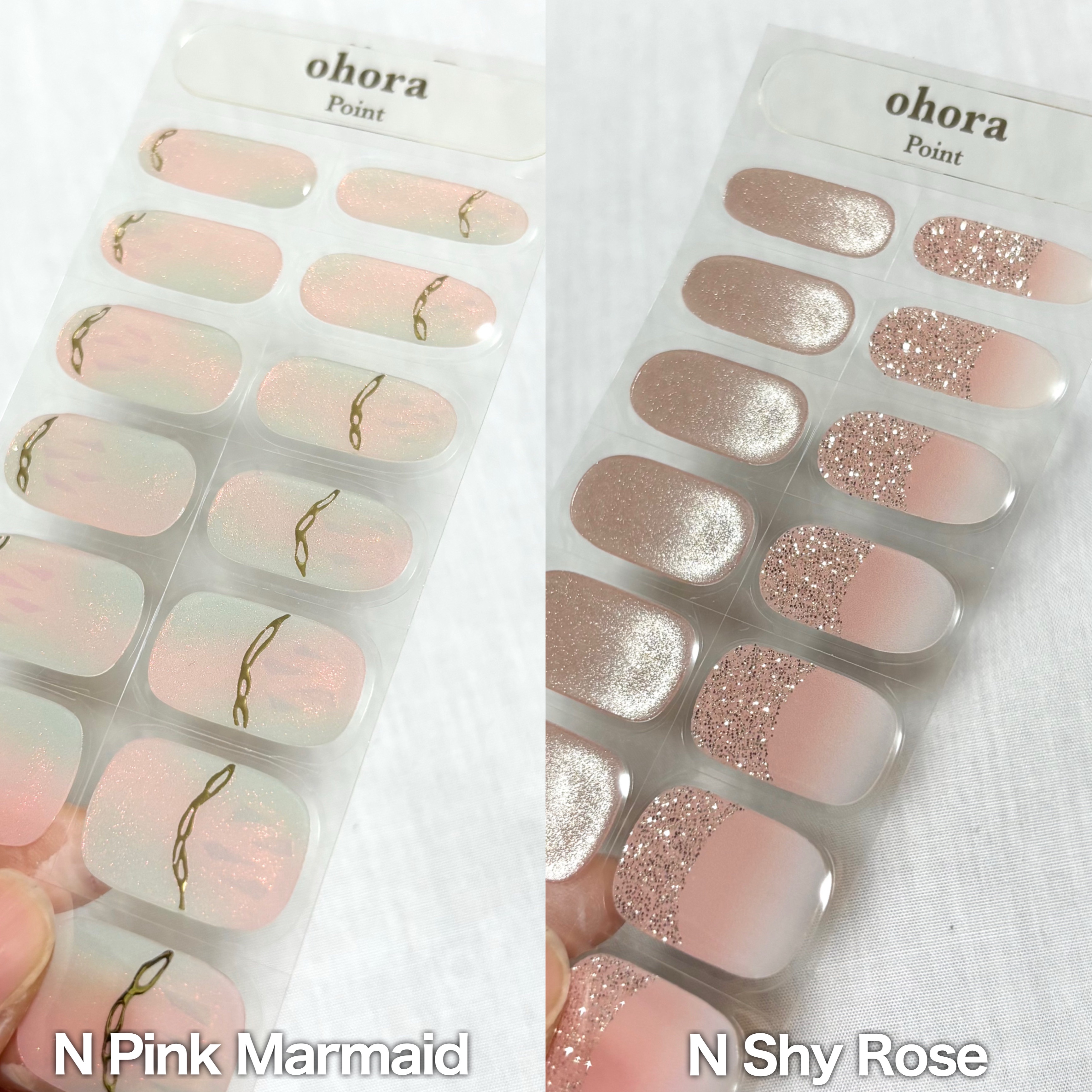 セミキュアジェルネイル（ハンド）/ohora/ネイルシールを使ったクチコミ（3枚目）