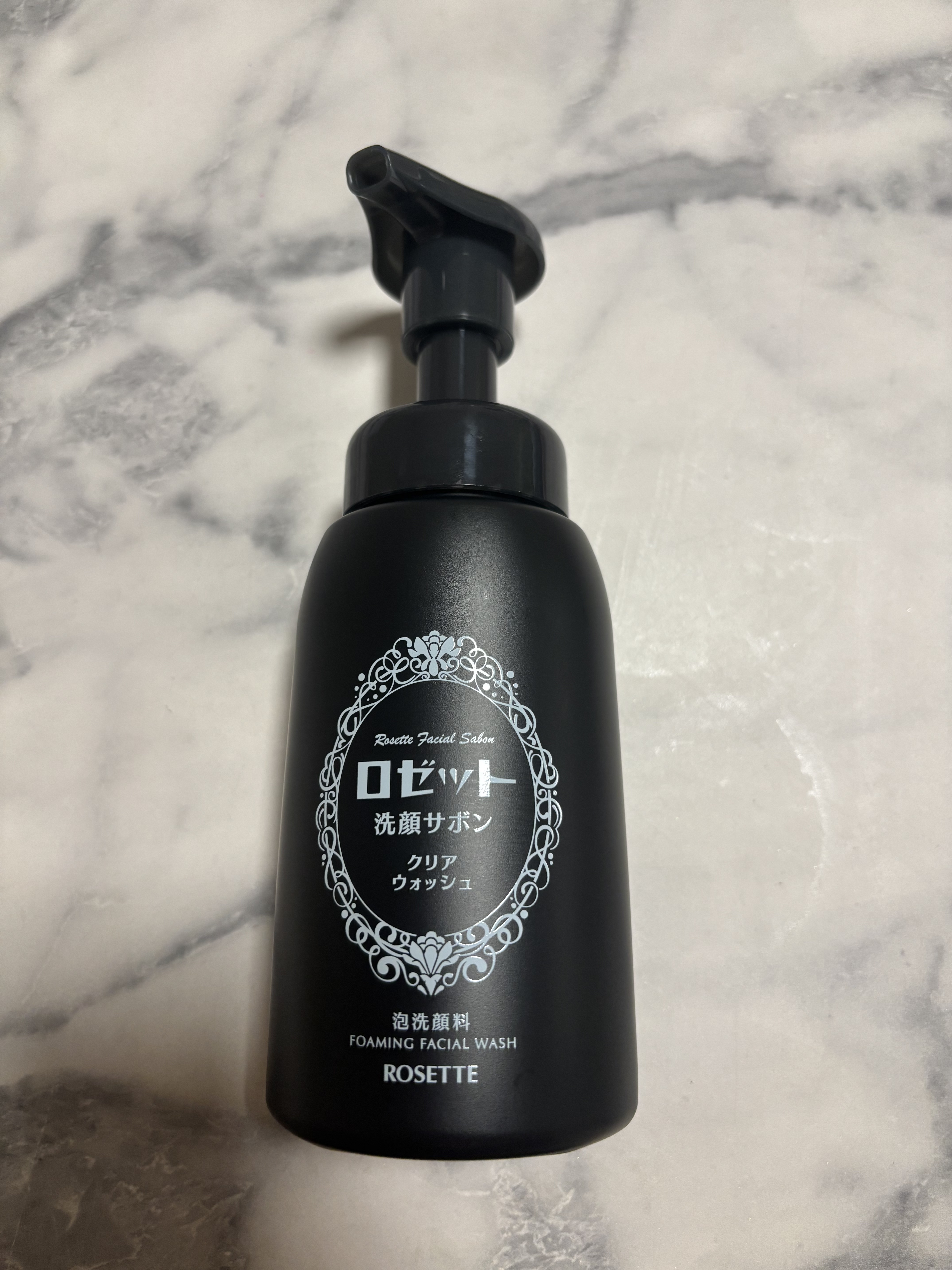 ロゼット洗顔サボン クリアウォッシュ 180mL/ロゼット/泡洗顔を使ったクチコミ（1枚目）