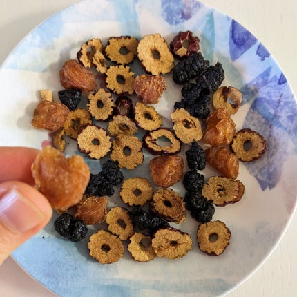 おほあんどうふ on LIPS 「和漢の実をまるごと食べれるから 栄養たっぷり❣️頑張りすぎちゃ..」(5枚目)