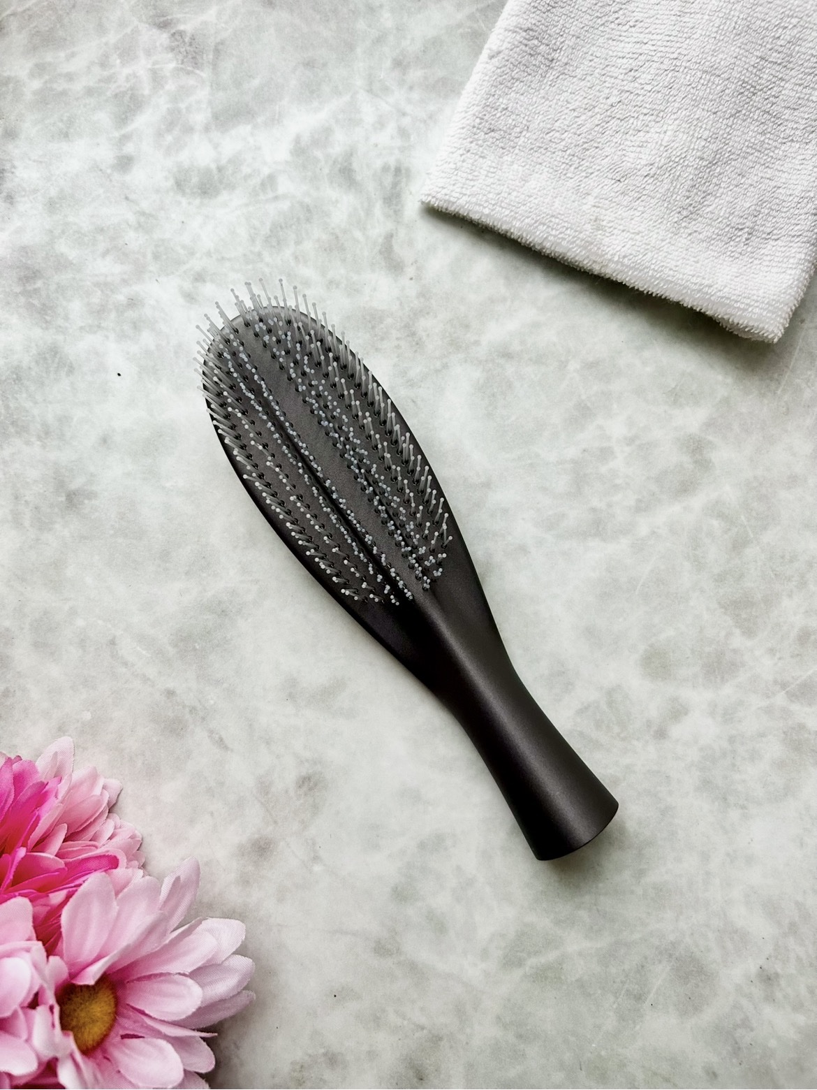 サロニア　スムースシャインマルチケアブラシ/SALONIA/ヘアブラシを使ったクチコミ（1枚目）