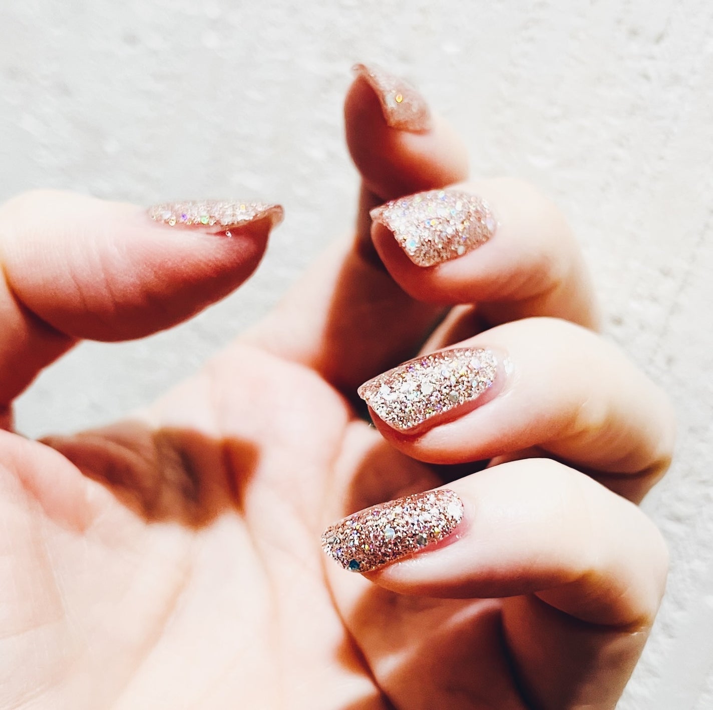 セミキュアジェルネイル(ハンド)/ohora/ネイルシールを使ったクチコミ(5枚目)