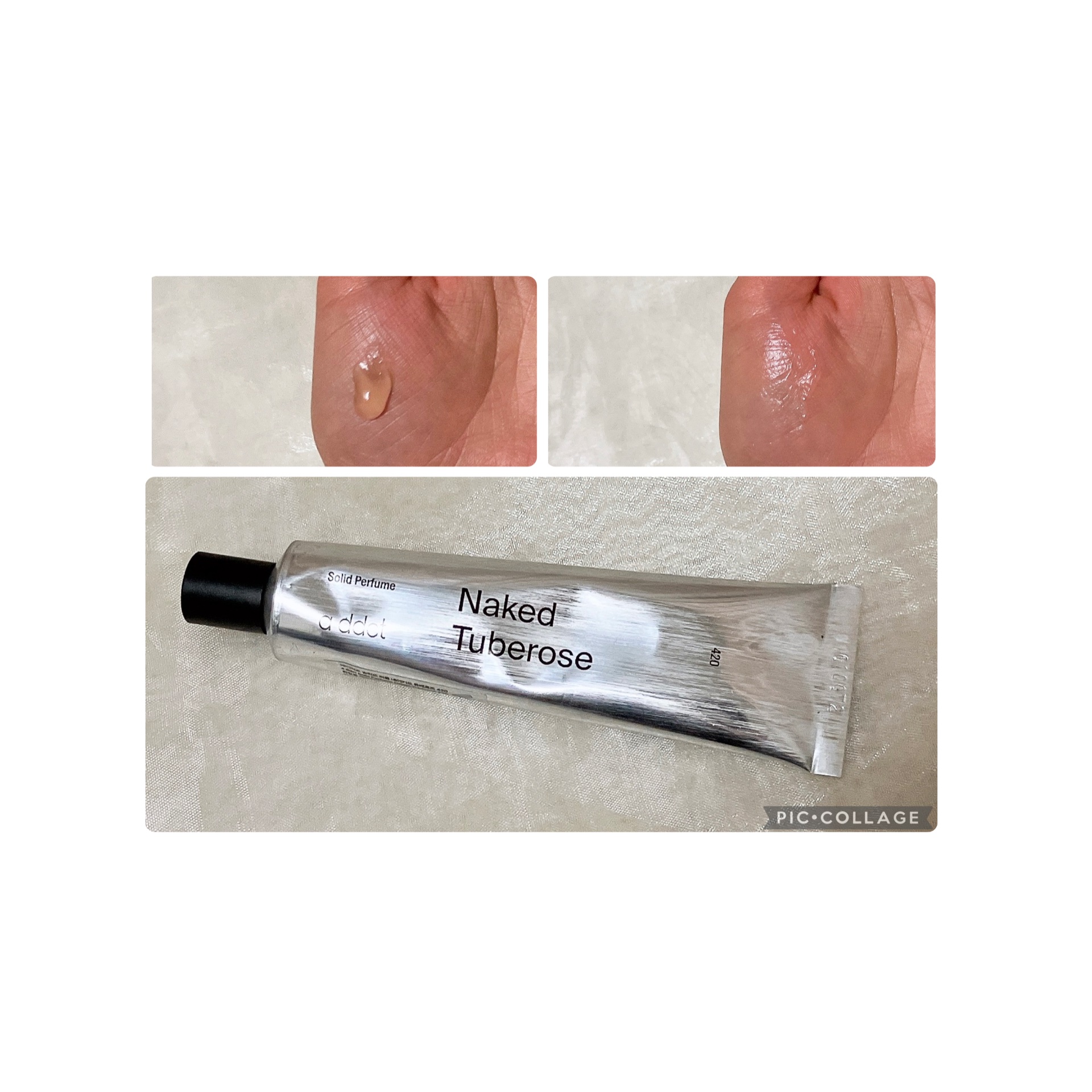 ソリッドパフューム チュベローズ 420/Addct/練り香水を使ったクチコミ（3枚目）