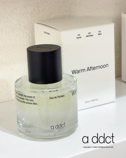 オードパフューム ウォームアフタヌーン/Addct/香水(レディース)を使ったクチコミ(2枚目)