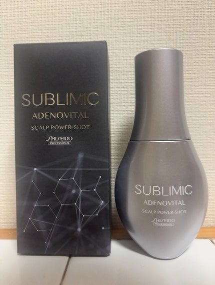 アデノバイタル スカルプ パワーショット/サブリミック/頭皮ローションを使ったクチコミ(1枚目)