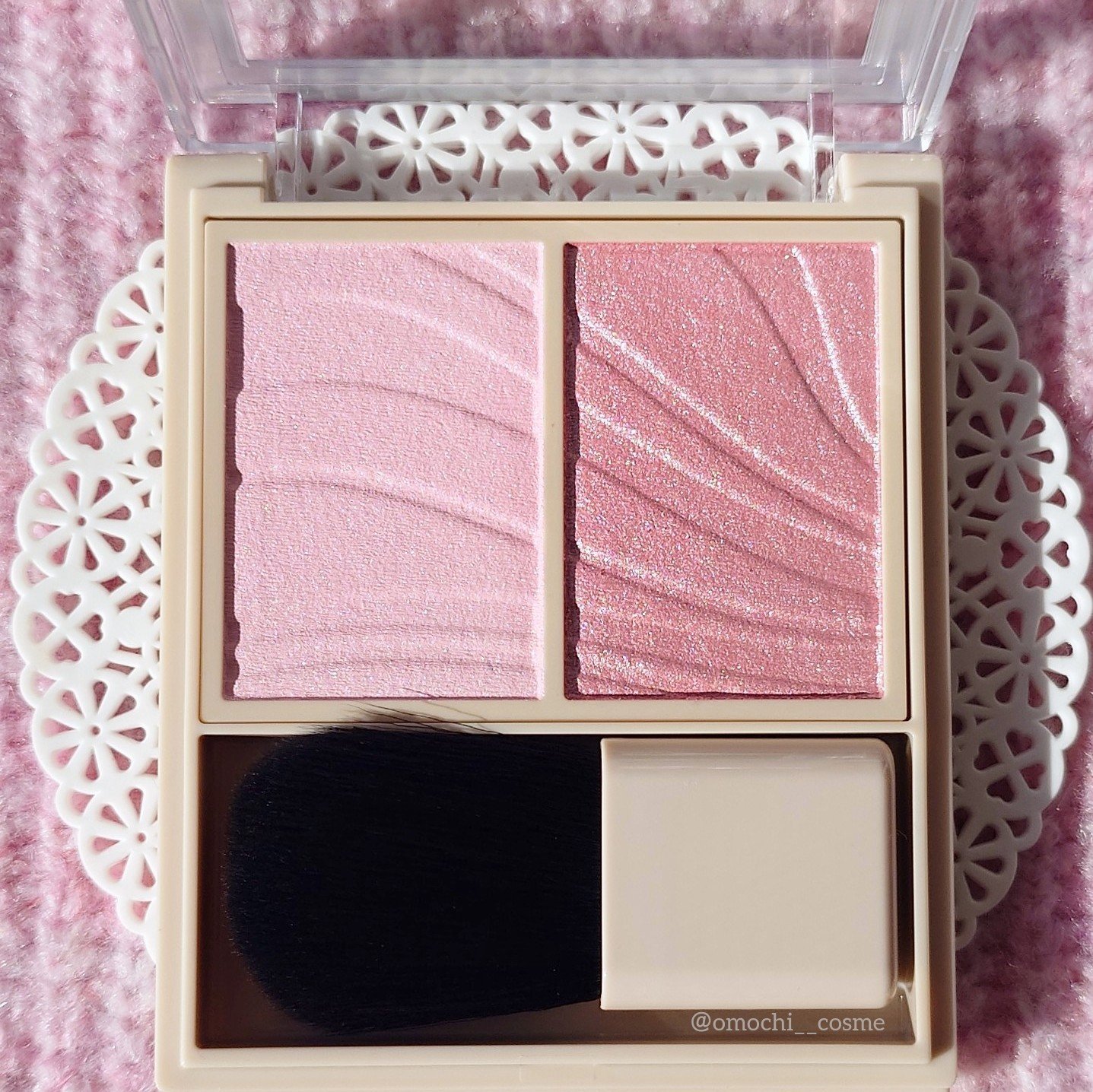 レイヤード フルリ チーク/Visée/パウダーチークを使ったクチコミ（2枚目）