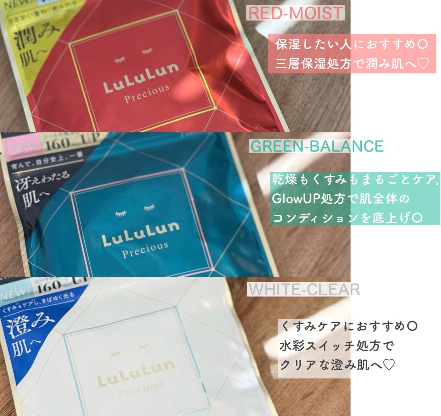 ルルルンプレシャス GREEN(Glow Up)/ルルルン/シートマスク・パックを使ったクチコミ(2枚目)