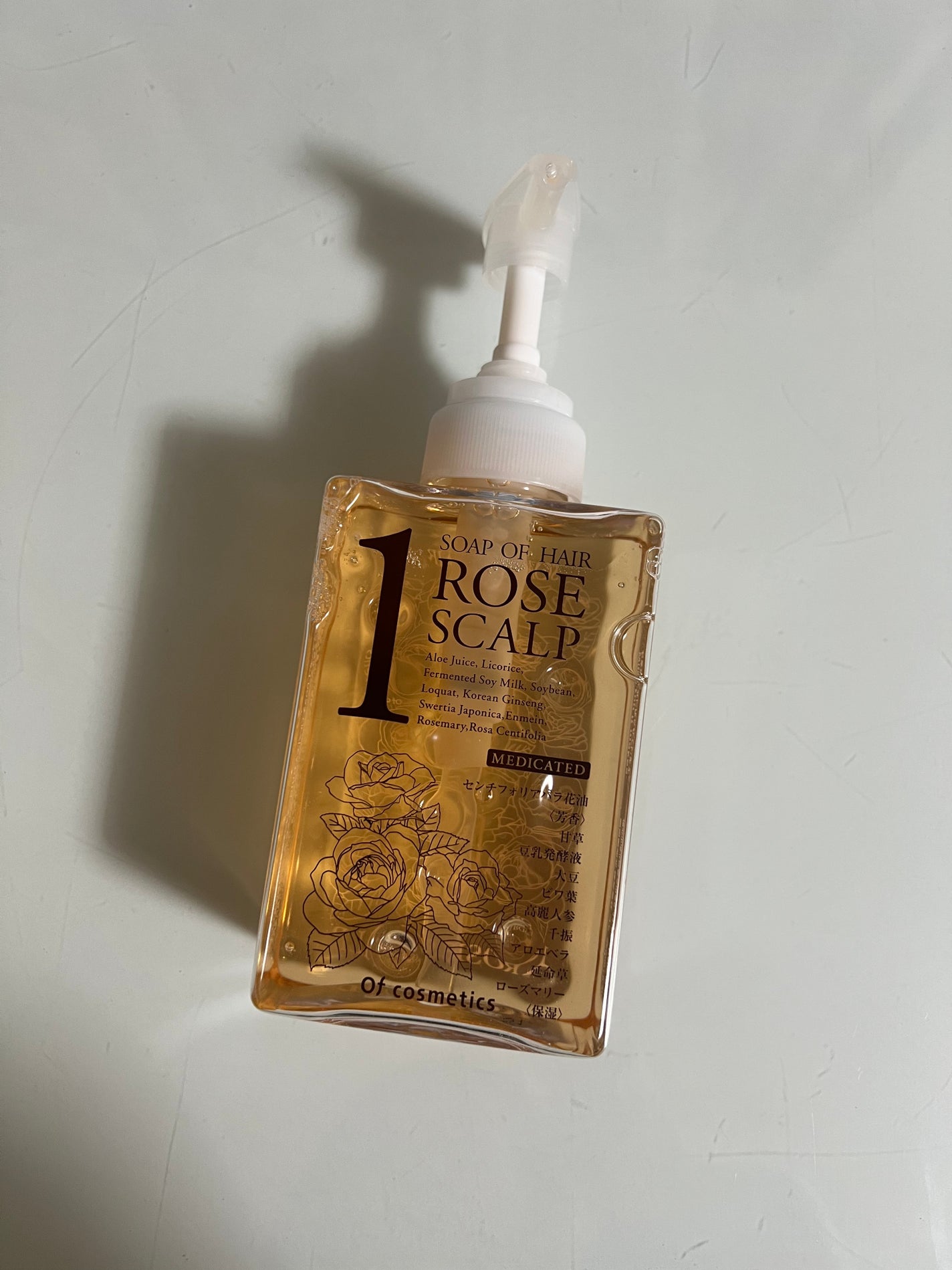 薬用ソープオブヘア・1-ROスキャルプ/オブ・コスメティックス/シャンプー・コンディショナーを使ったクチコミ(1枚目)