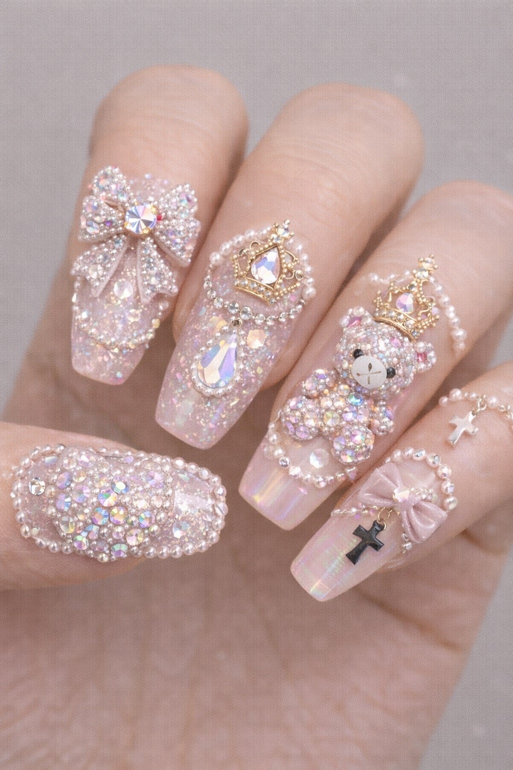 ジェルネイル(ライト対応)/セリア/ジェルネイルを使ったクチコミ(1枚目)