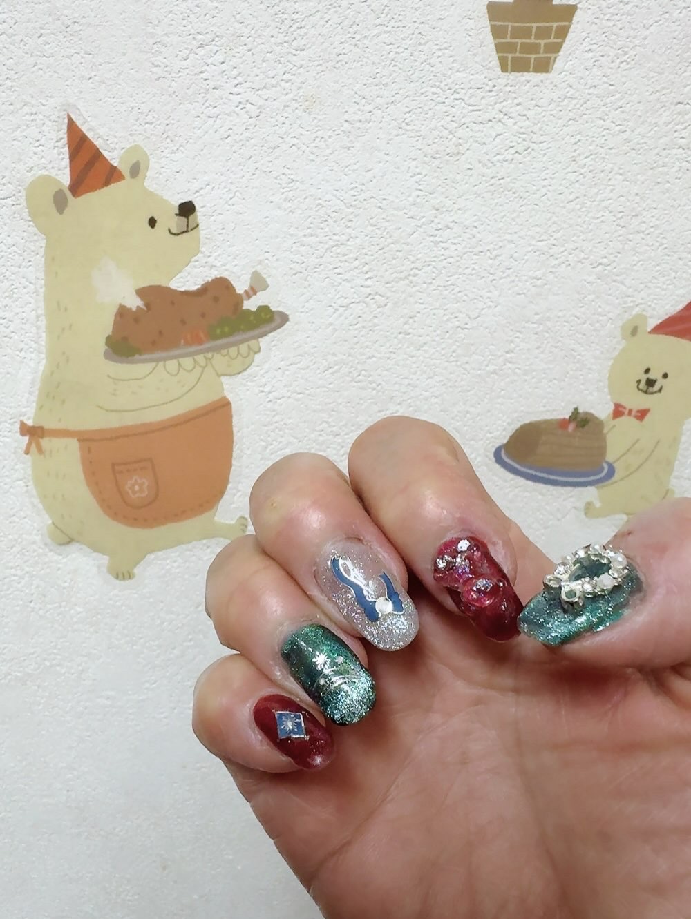 パルP マグアートジェル/parkikoi/ジェルネイルを使ったクチコミ（2枚目）