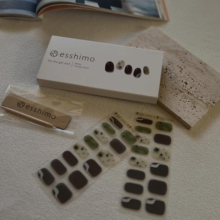 フィットフィックスジェルネイル/esshimo/ネイルシールを使ったクチコミ(3枚目)