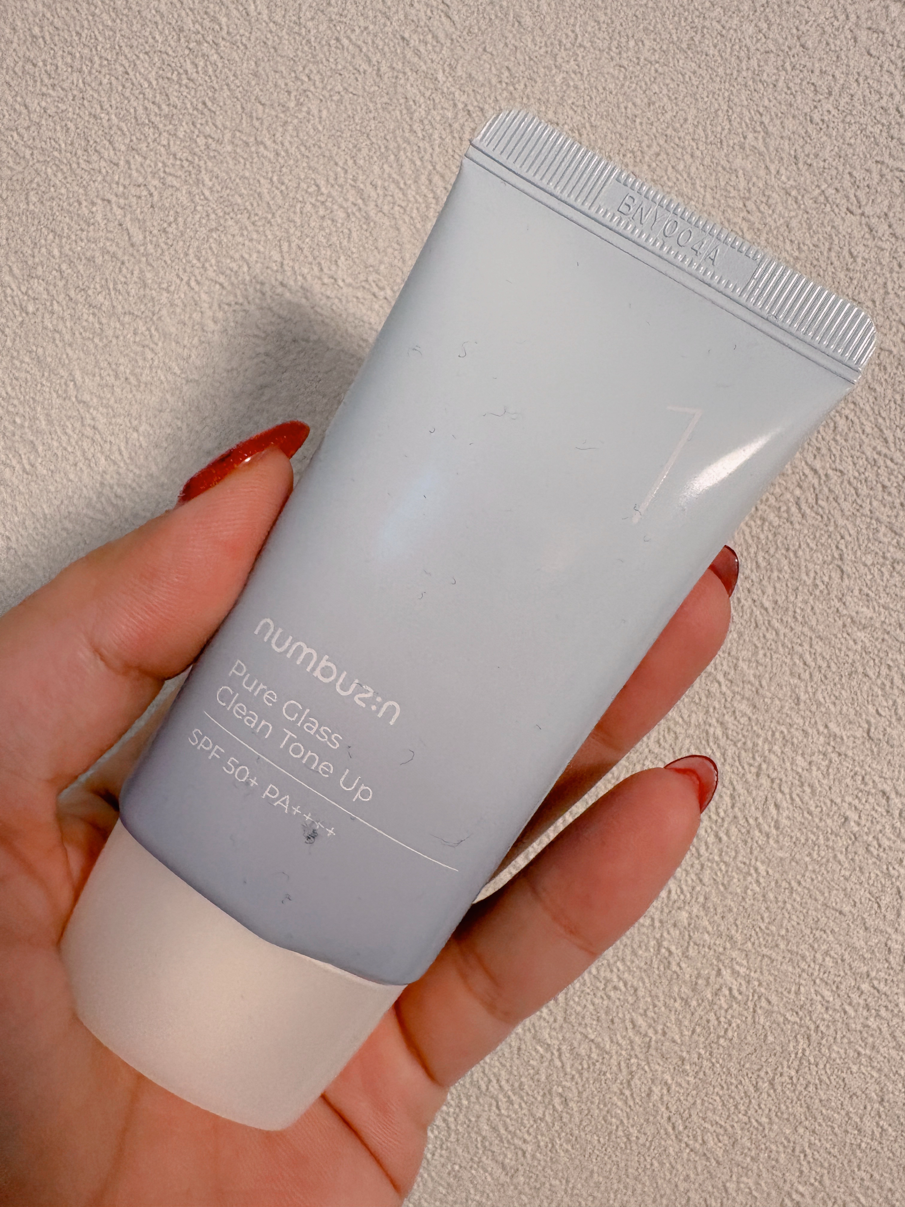1番 ガラス玉トーンアップクリーム/numbuzin/日焼け止めクリームを使ったクチコミ（1枚目）