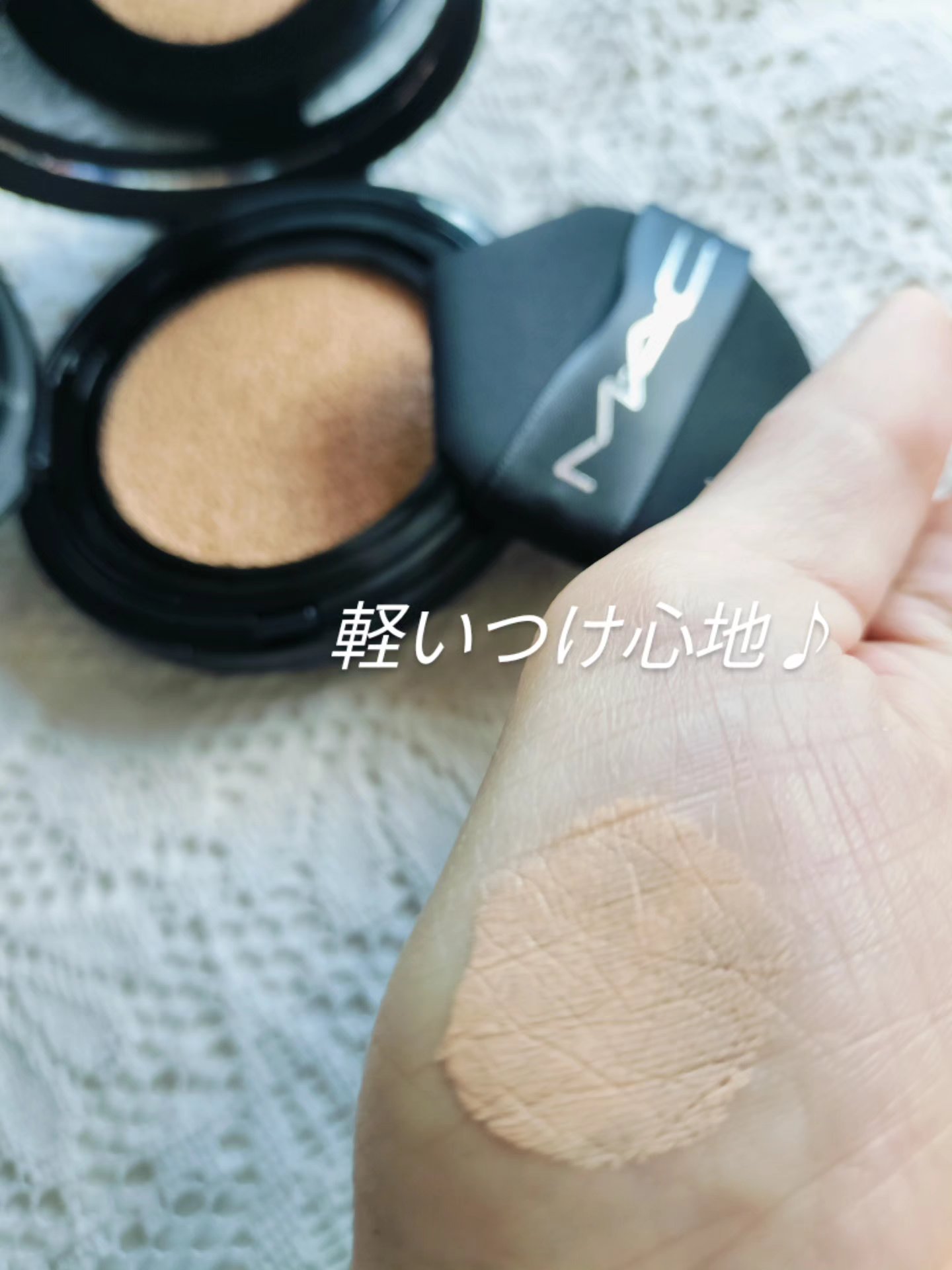 スタジオ フィックス ロングウエア クッション ファンデーション SPF 50/M・A・C/クッションファンデーションを使ったクチコミ（3枚目）