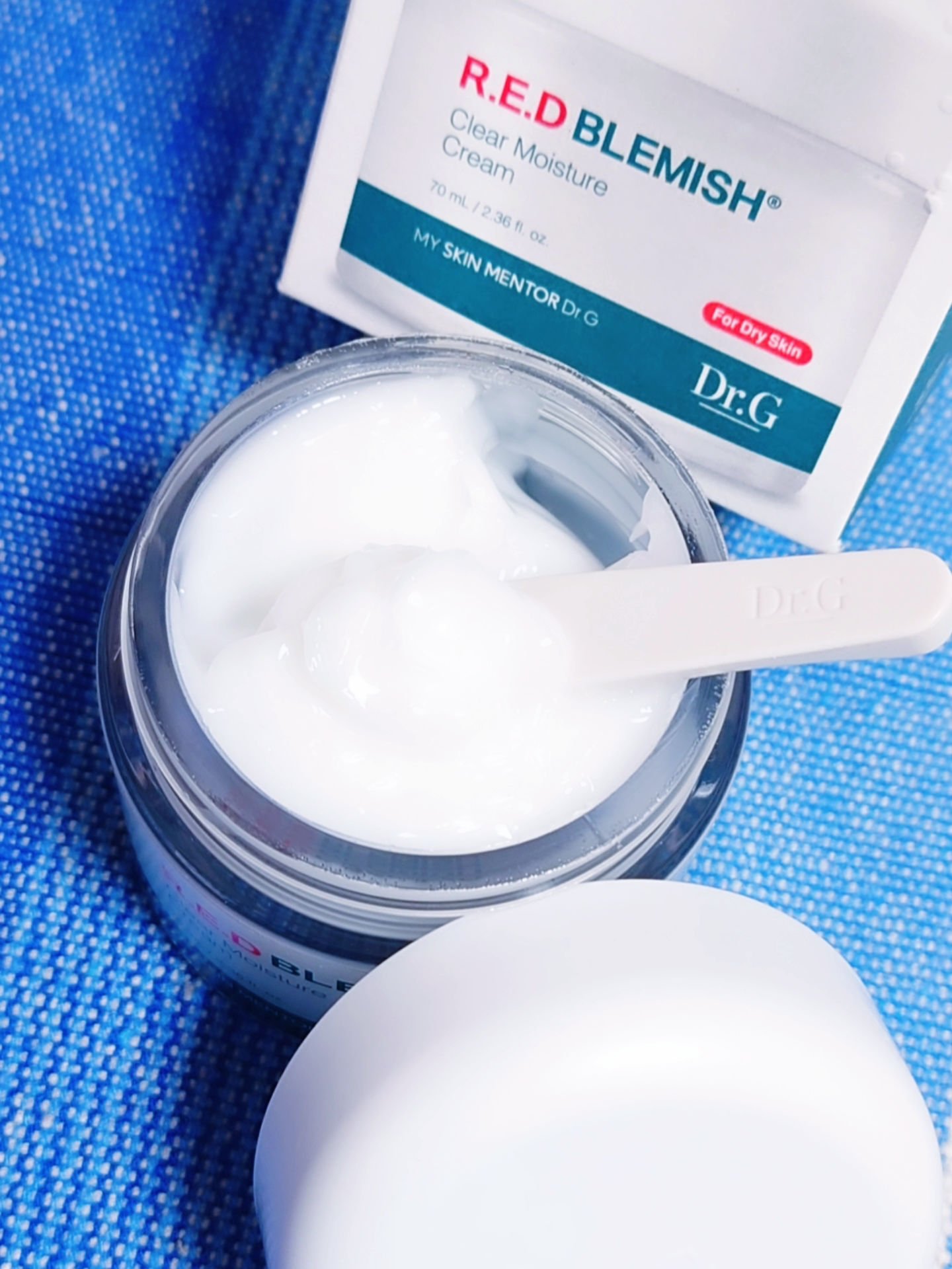 レッドブレミッシュ クリアモイスチャークリーム/Dr.G/フェイスクリームを使ったクチコミ（2枚目）