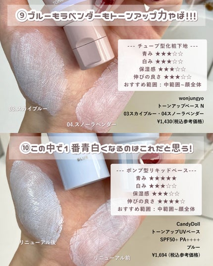 ブライトピュアベースCC/CandyDoll/CCクリームを使ったクチコミ(6枚目)