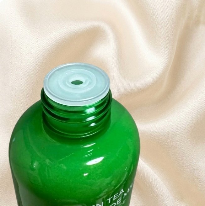 グリーンティー セラミド ミルク エッセンストナー/innisfree/化粧水を使ったクチコミ（2枚目）