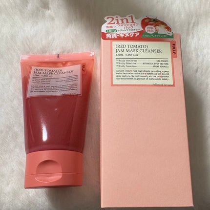 レッドトマトジャムマスククレンザー/FULLY/その他洗顔料を使ったクチコミ(1枚目)