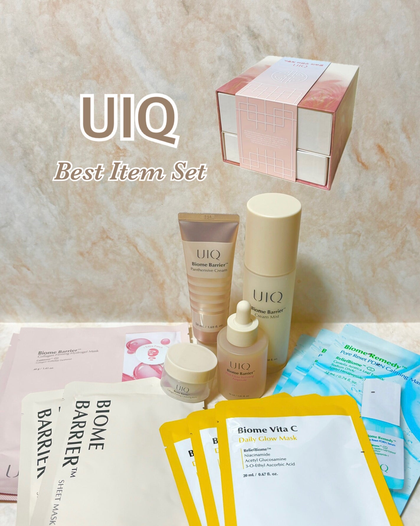 バイオームバリア クリームミスト/UIQ/ミスト状化粧水を使ったクチコミ(1枚目)