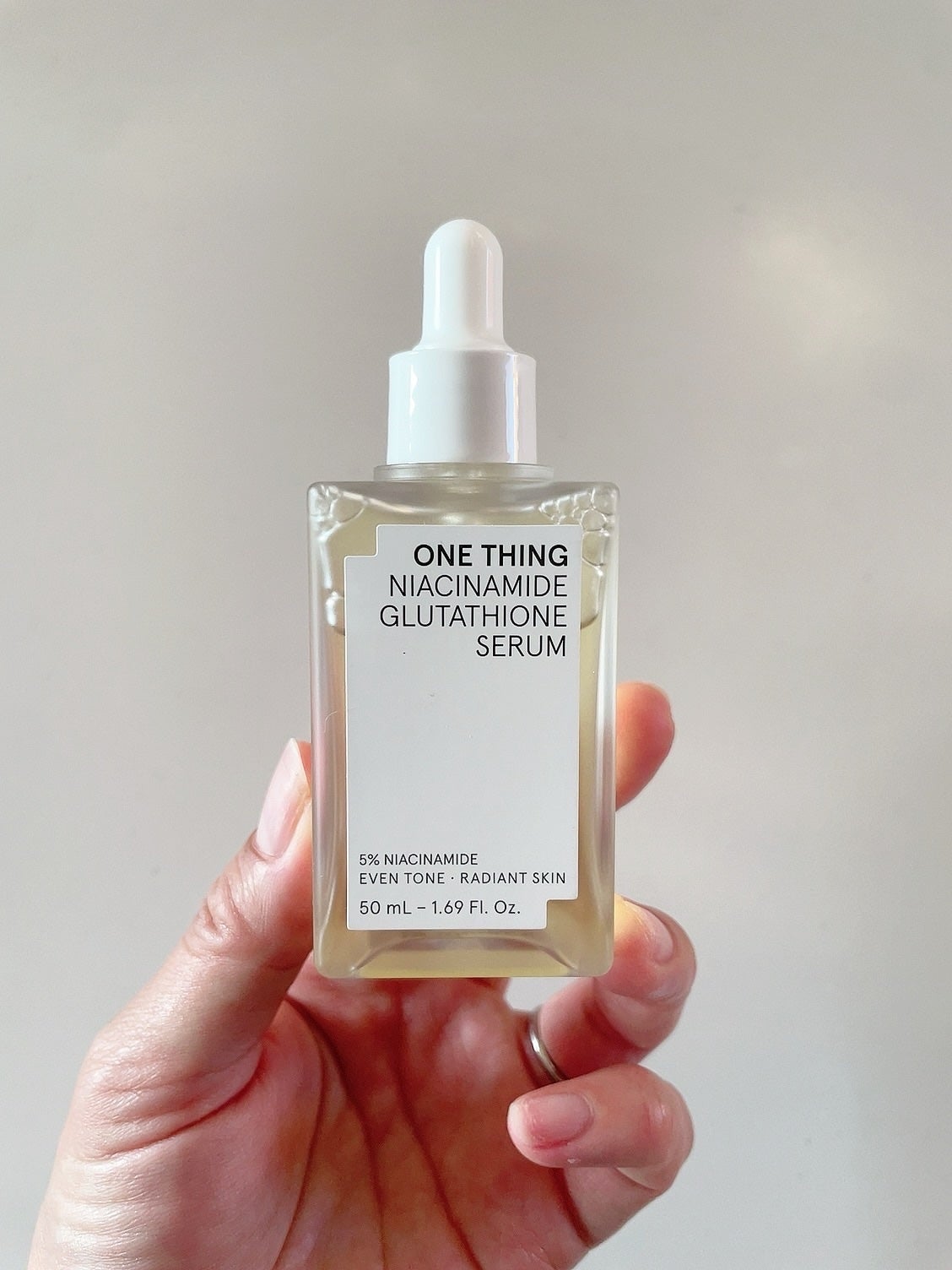 ナイアシンアミドグルタチオンセラム/ONE THING/美容液を使ったクチコミ(2枚目)