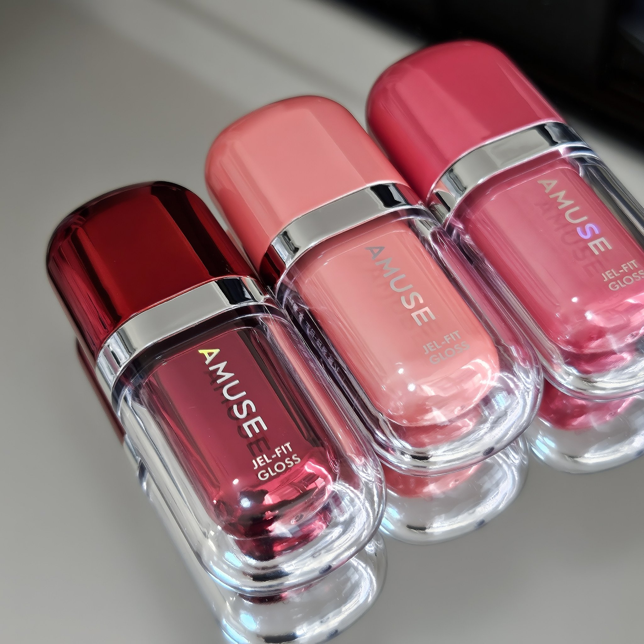 ジェルフィットグロス/AMUSE/リップグロスを使ったクチコミ（1枚目）