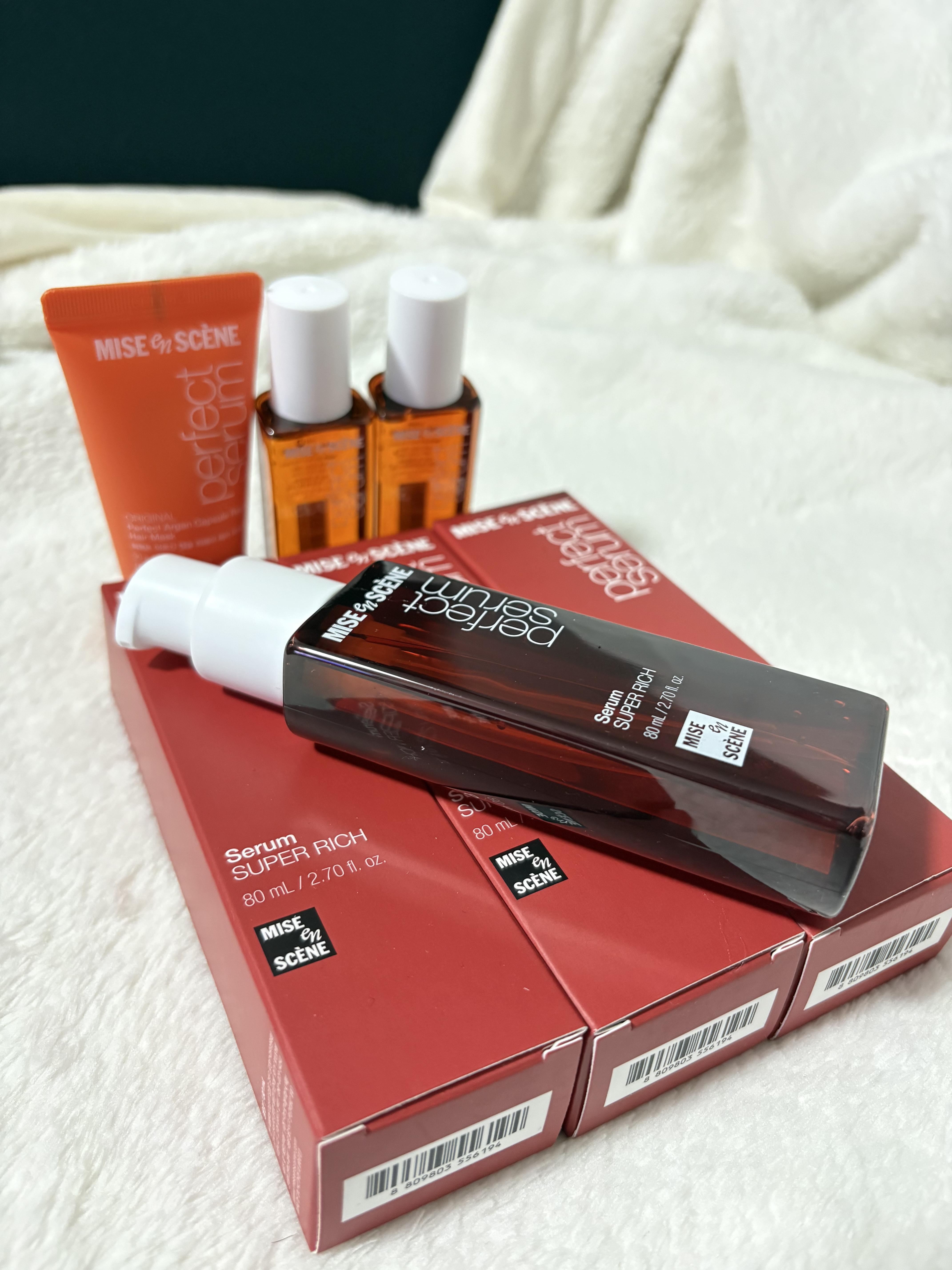 パーフェクトセラム リッチセラム/miseenscene/アウトバストリートメントを使ったクチコミ（1枚目）