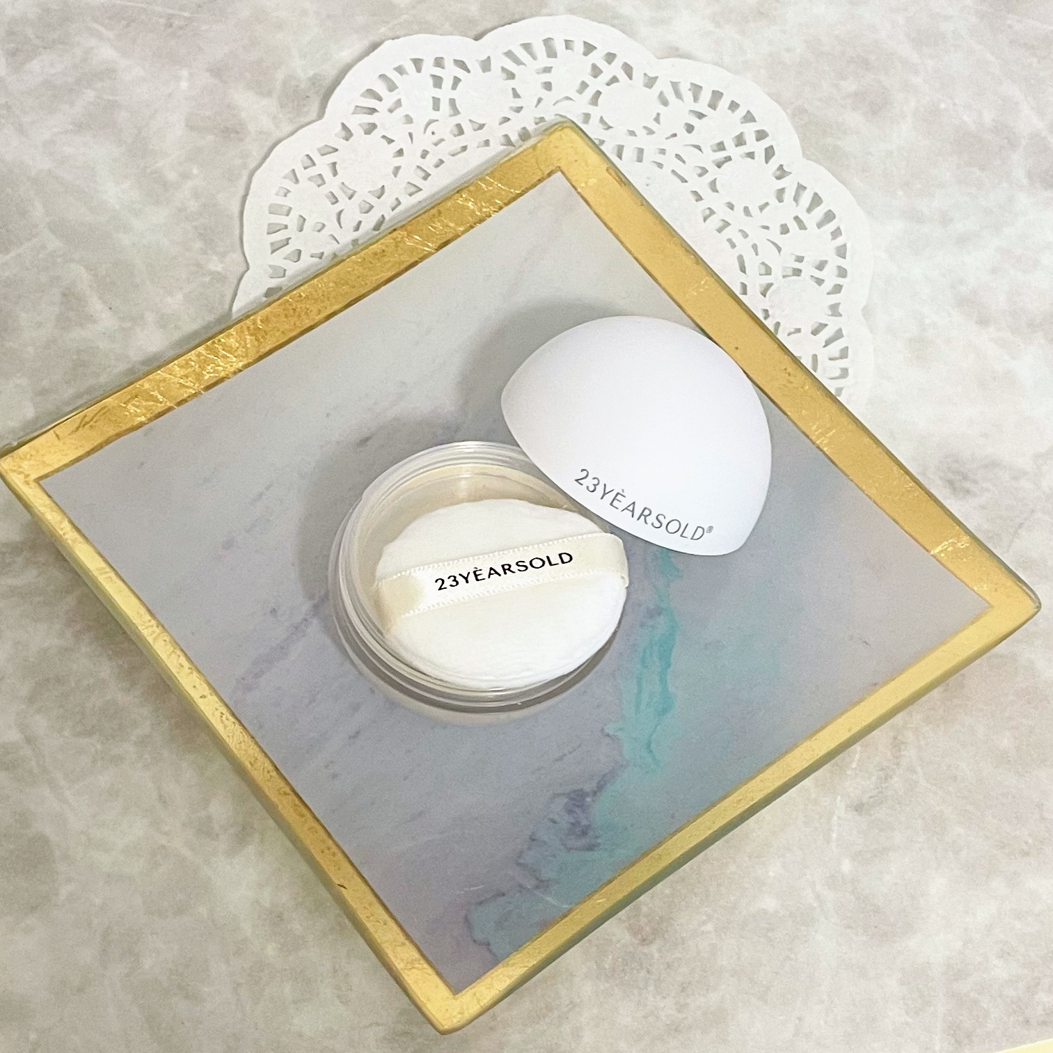 ダーマシンゼロセバムライスパウダー/23years old/ルースパウダーを使ったクチコミ（2枚目）