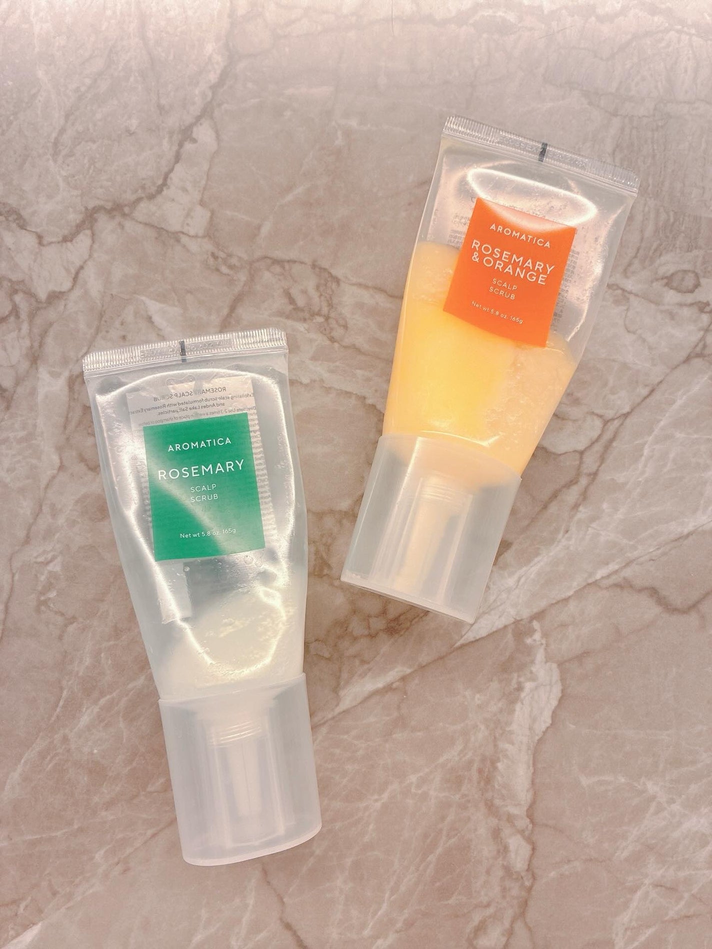 ローズマリー スカルプ スクラブ/AROMATICA/ヘッドスクラブを使ったクチコミ(2枚目)