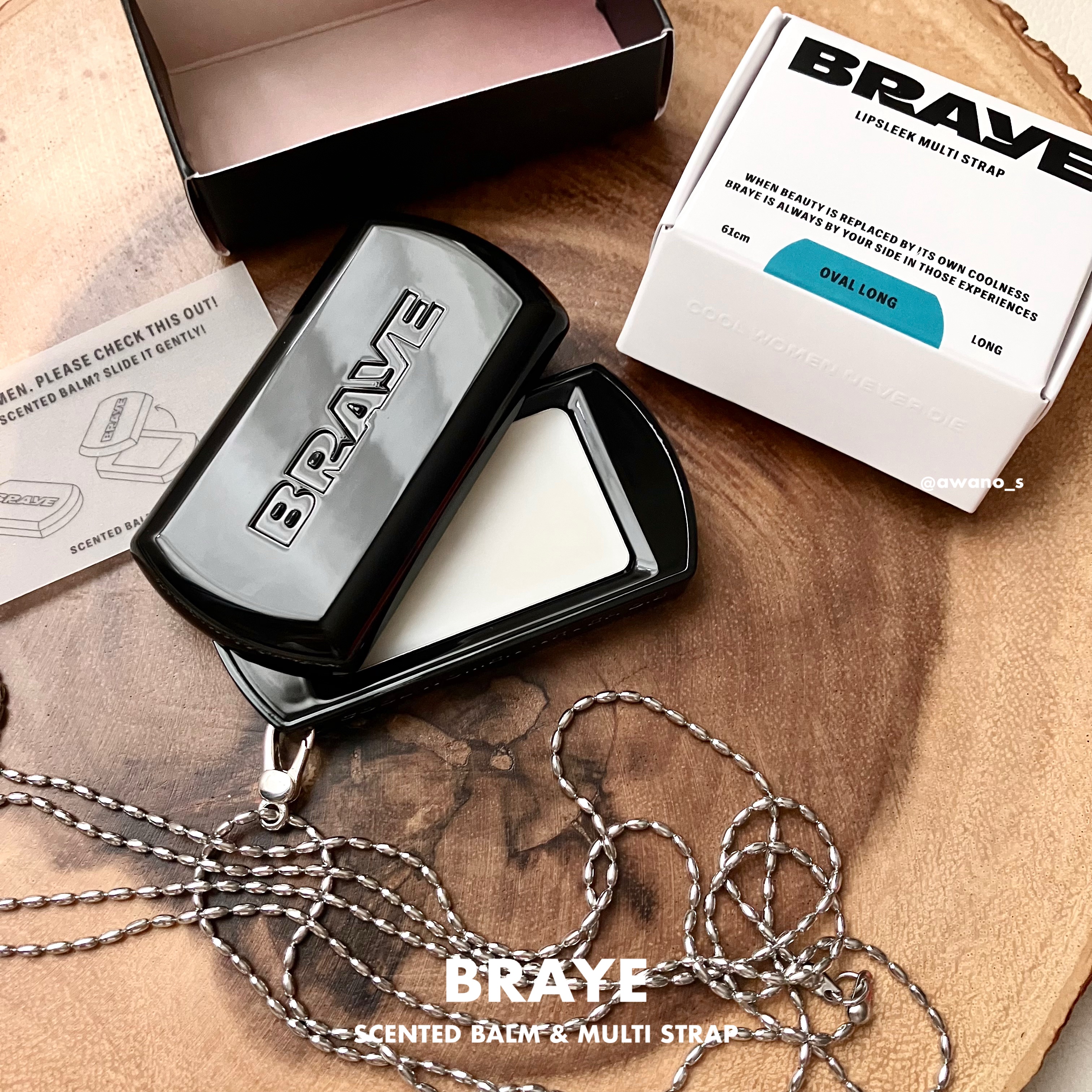 SCENTED BALM/BRAYE/練り香水を使ったクチコミ（3枚目）