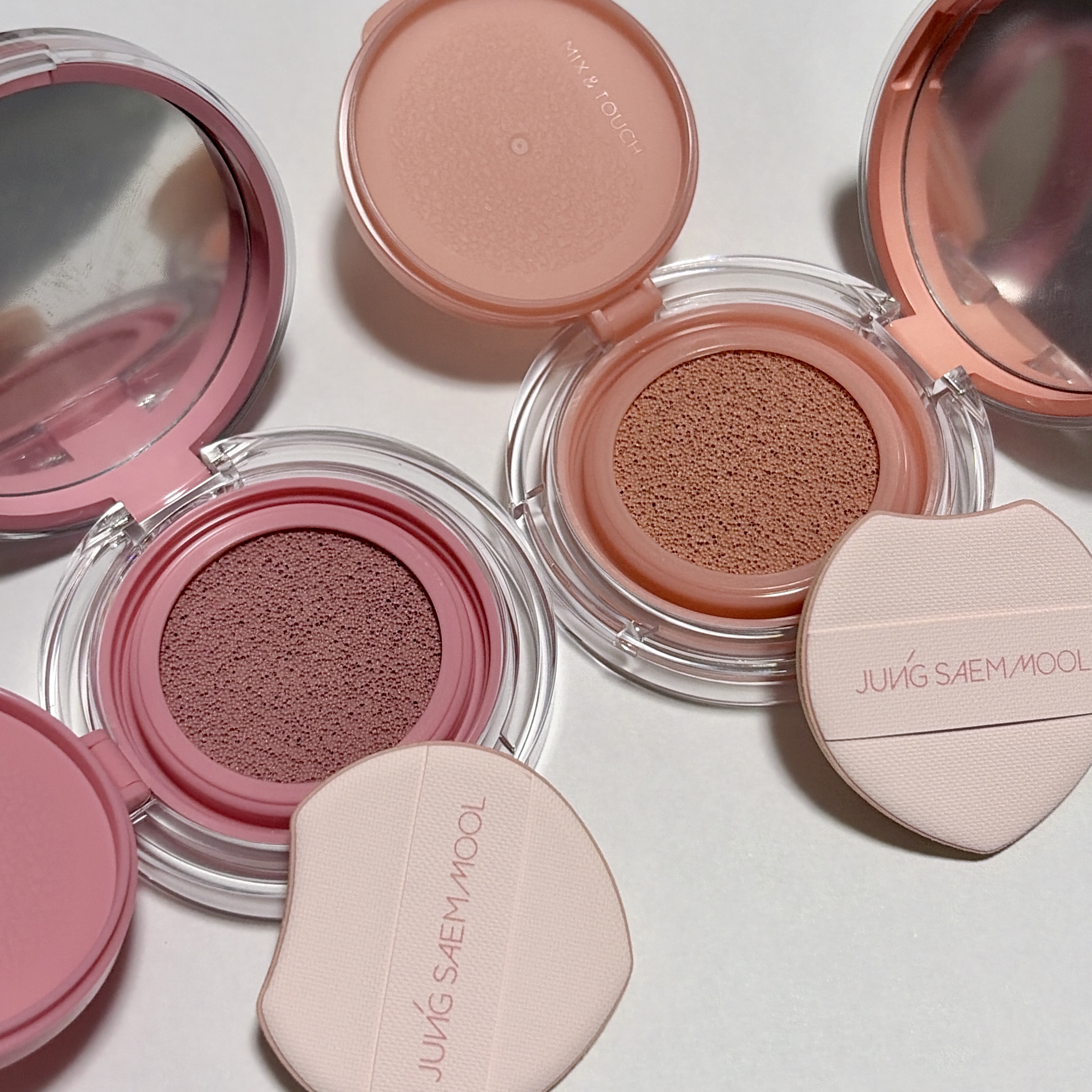 エッセンシャル スキン ヌーダー クッション/JUNG SAEM MOOL/クッションファンデーションを使ったクチコミ（2枚目）