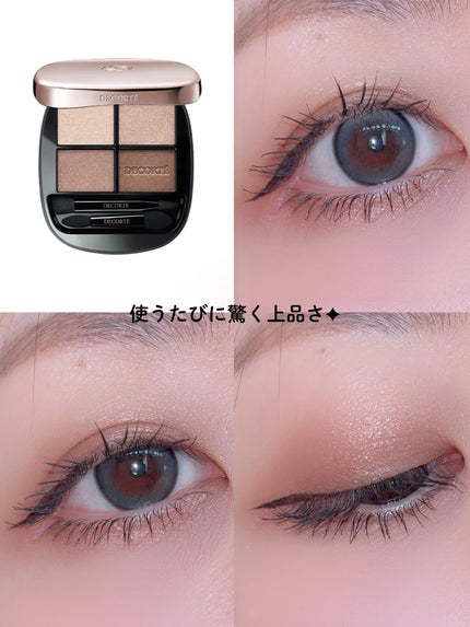 スキンシャドウ デザイニング パレット/DECORTÉ/アイシャドウパレットを使ったクチコミ(2枚目)