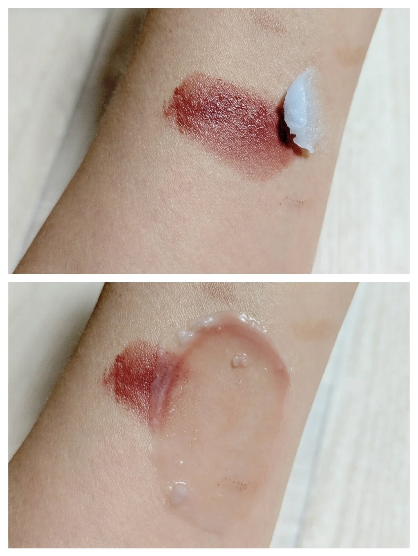 アズレンブルークレンジングバーム/原料工房/クレンジングバームを使ったクチコミ（3枚目）