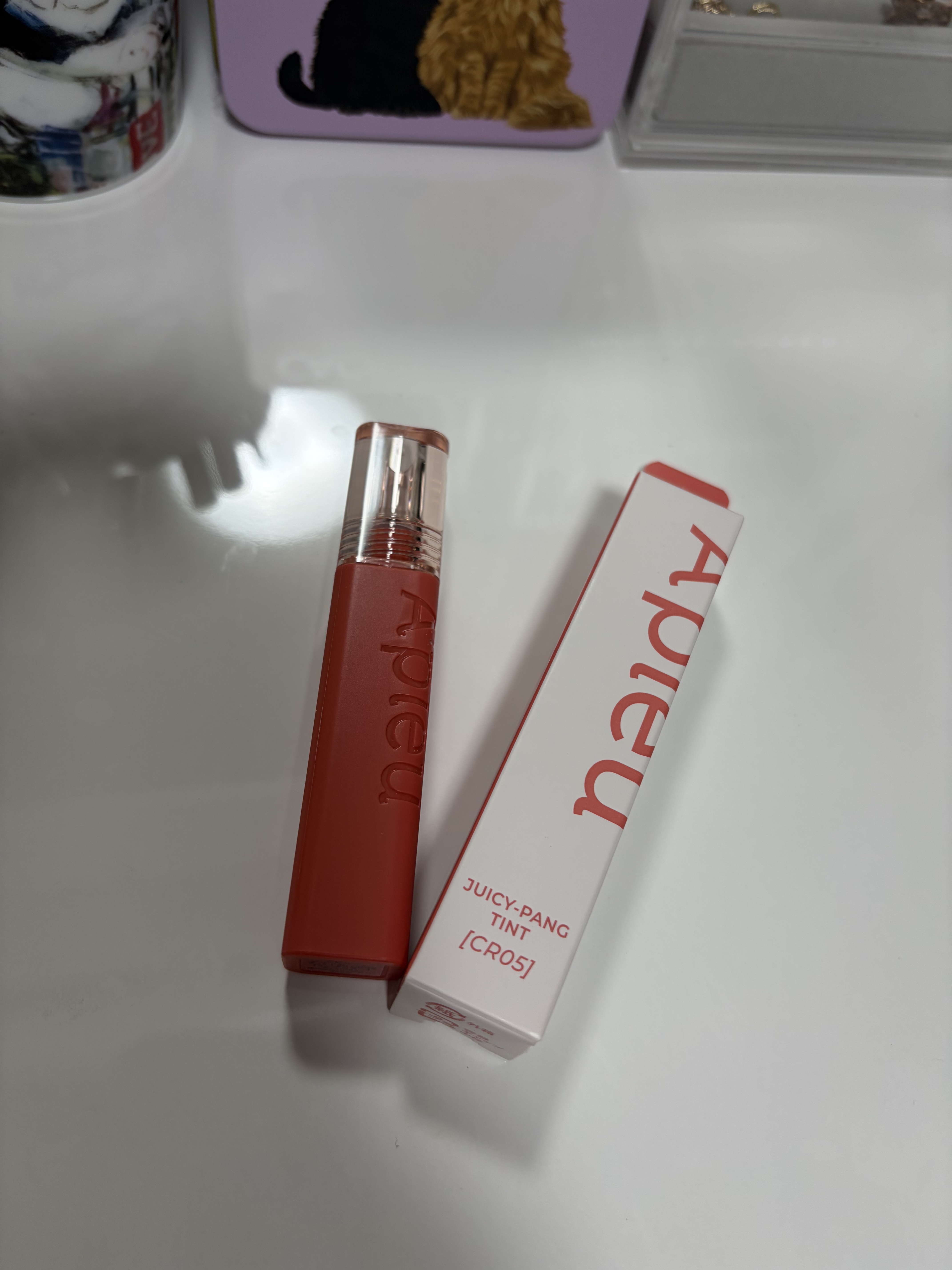 アピュー ジューシーパン ティント/A’pieu/リップティントを使ったクチコミ（3枚目）