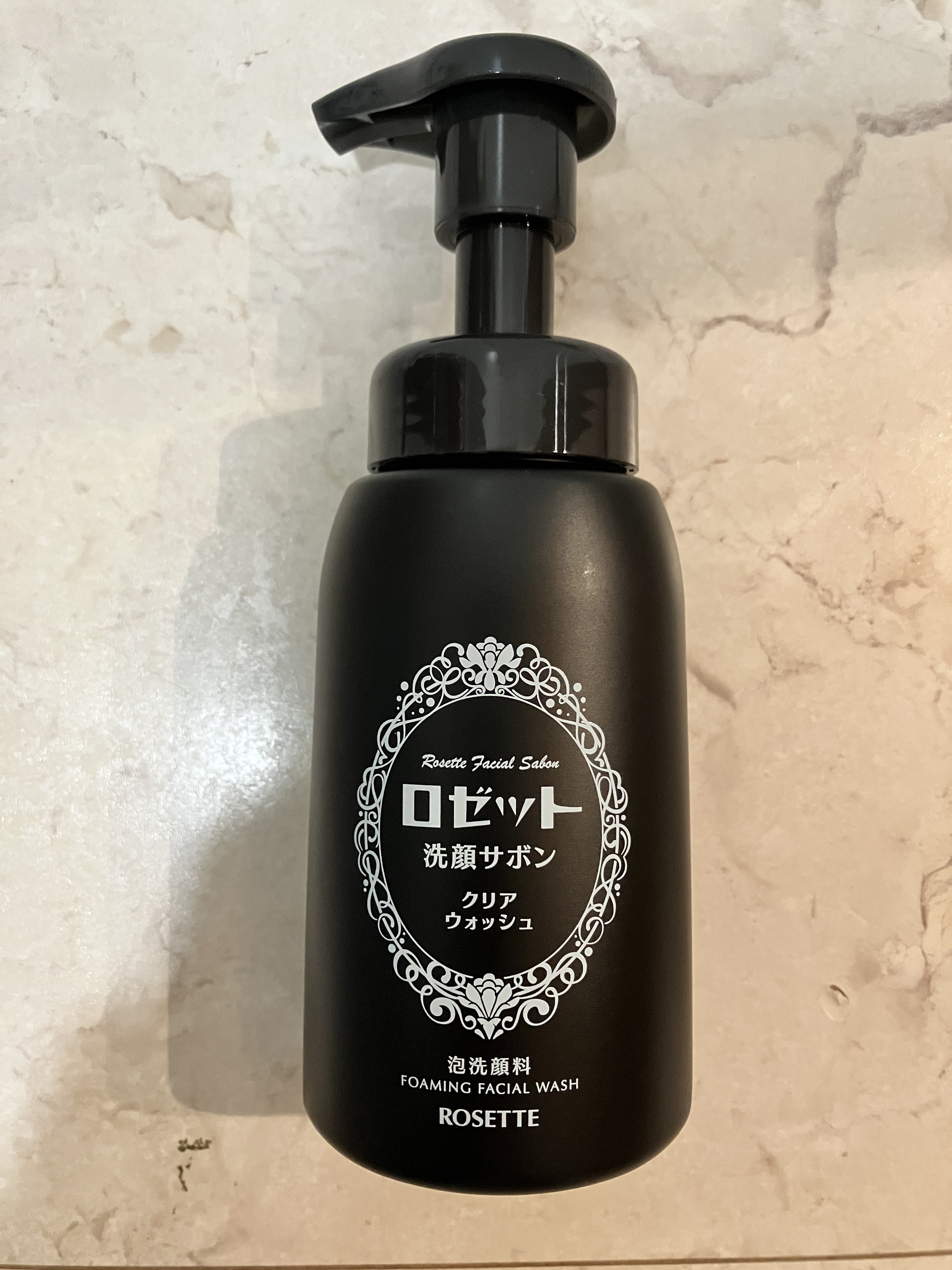 ロゼット洗顔サボン クリアウォッシュ 180mL/ロゼット/泡洗顔を使ったクチコミ（1枚目）