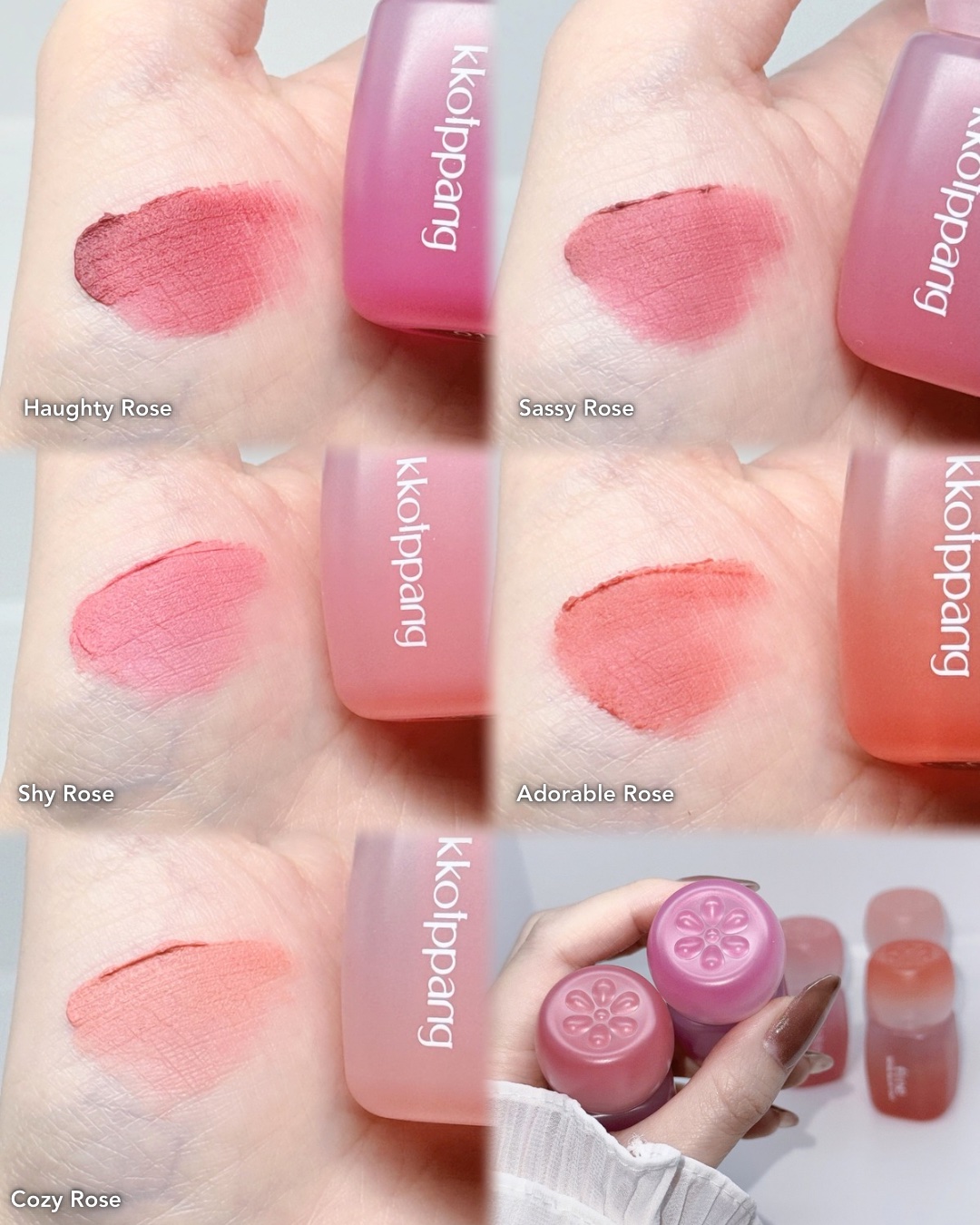 ピネローズブラーティント/kkotppang/リップティントを使ったクチコミ（2枚目）