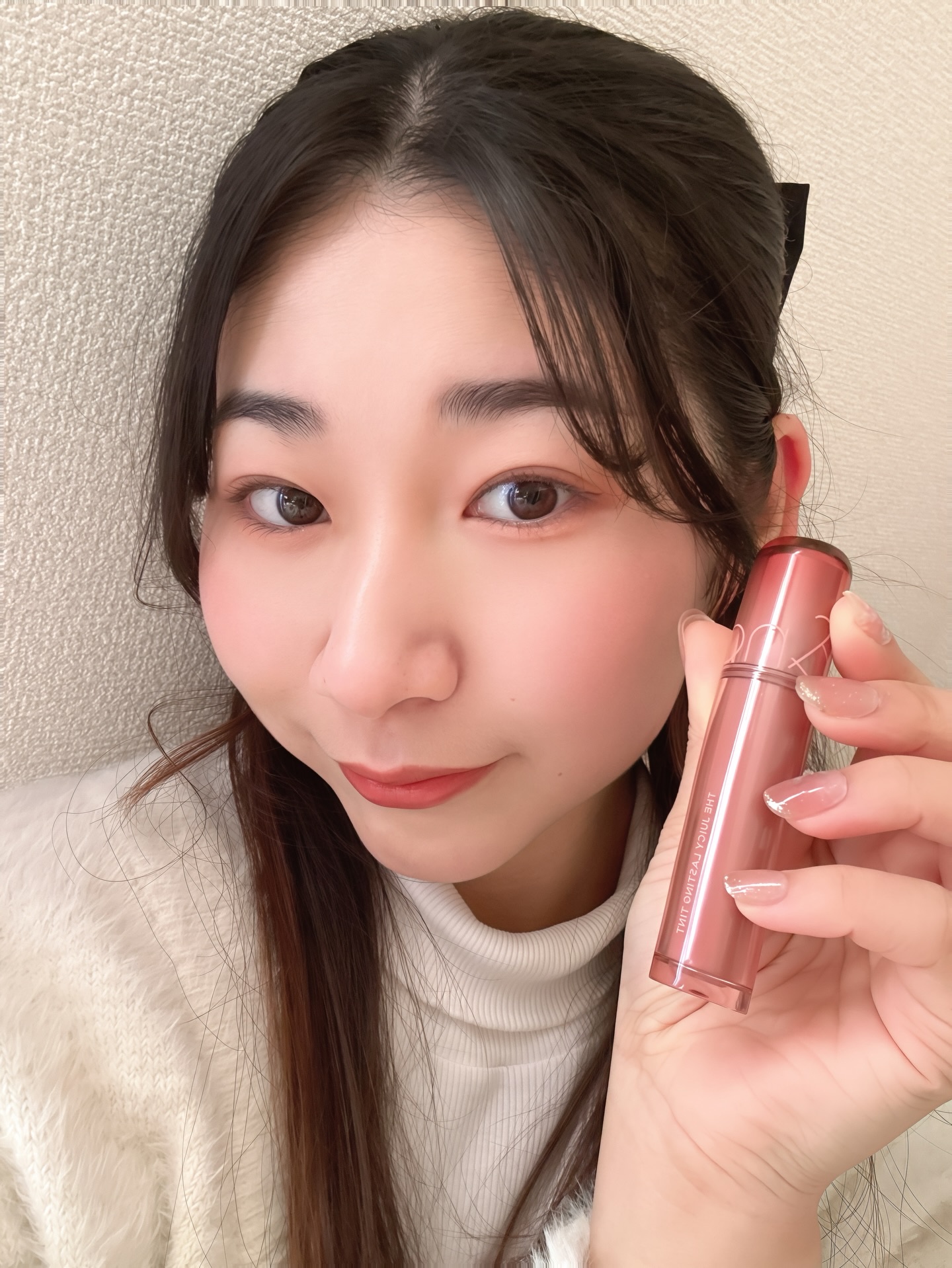 ザ ジューシーラスティングティント 30 ベアマロン/rom&nd/リップティントを使ったクチコミ（3枚目）