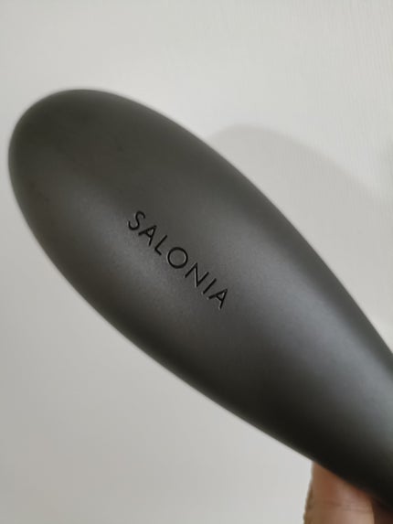 サロニア スムースシャインマルチケアブラシ グレー SAL25321GR/SALONIA/ヘアブラシの画像