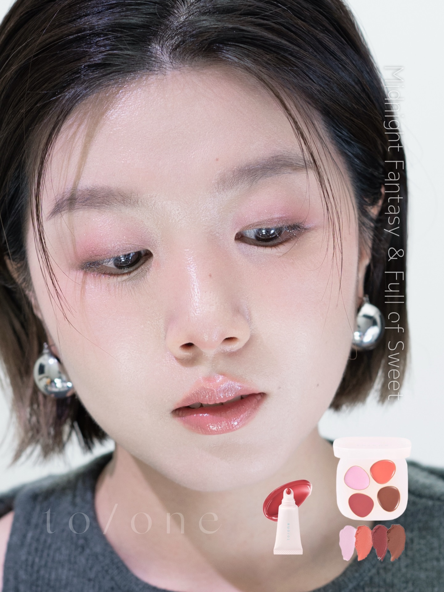 to/one トーン ヘブンリー スイーツボックス Midnight Fantasy ＆Full of Sweetのクチコミ「可愛さも、大人っぽさも、甘やかさも。
その全部を、ひとつの表情に。

to/one ヘブンリー.....」（1枚目）