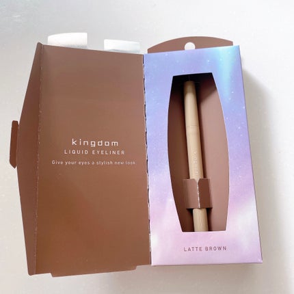 キングダム リキッドアイライナーR1/キングダム/リキッドアイライナーを使ったクチコミ(5枚目)