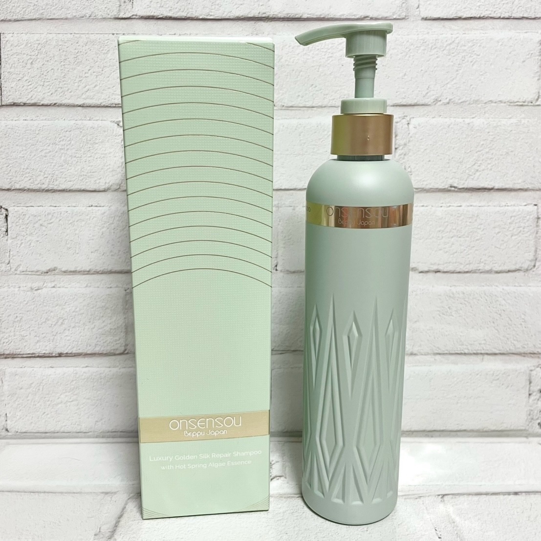 ゴールデンシルクリペアシャンプー/ONSENSOU/シャンプー・コンディショナーを使ったクチコミ（1枚目）