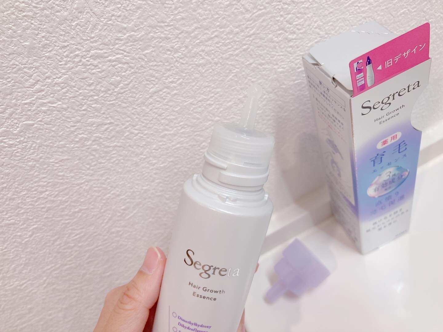 セグレタ 育毛エッセンス/花王/頭皮ローションを使ったクチコミ（3枚目）