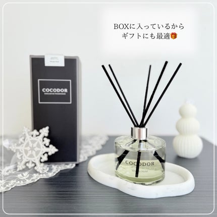 シグネチャー リードディフューザーウッディホテル/COCODOR/ルームフレグランスを使ったクチコミ(4枚目)